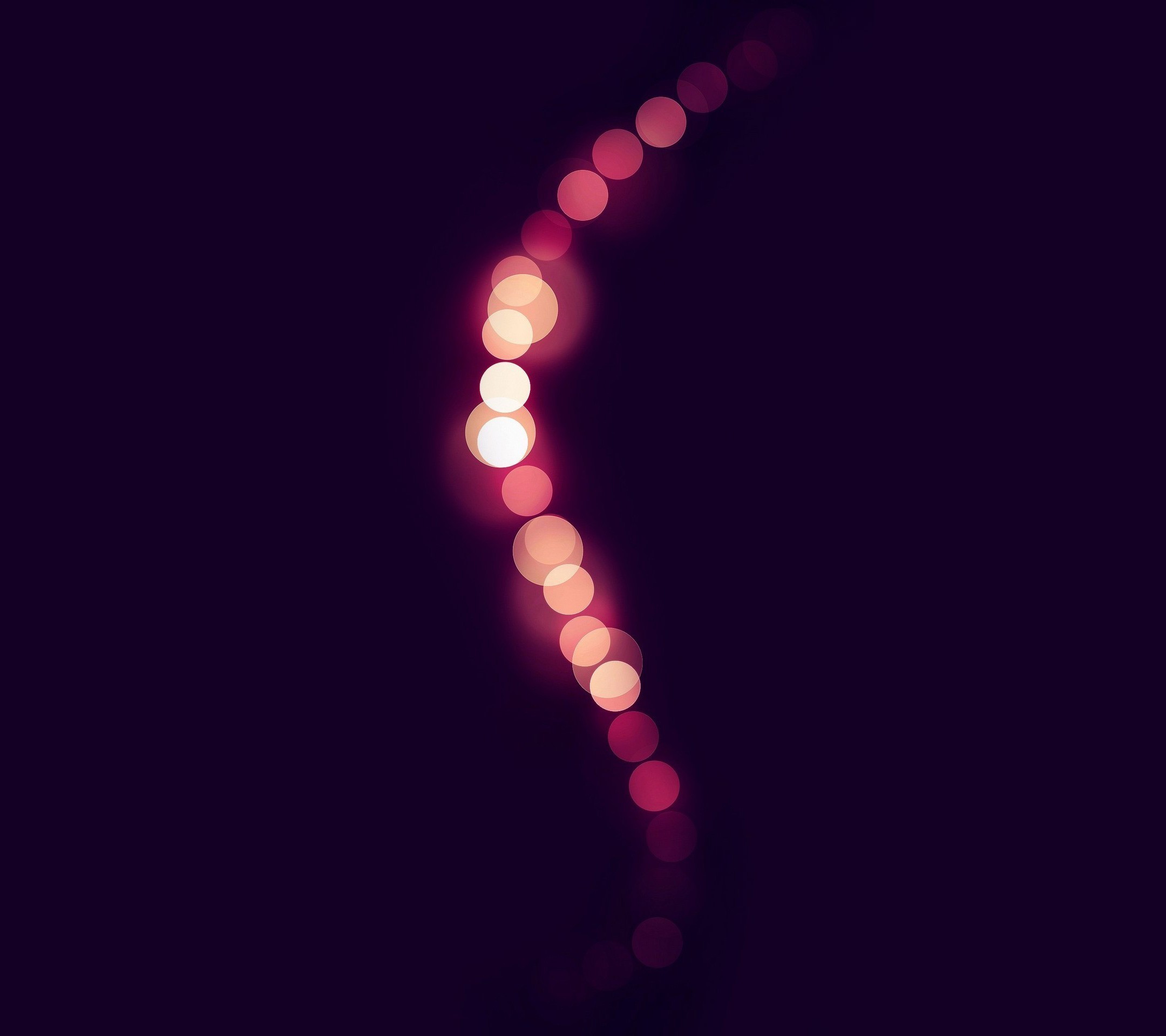 2160x1920 ... Glowing pink bubbles Abstract mobile wallpaper