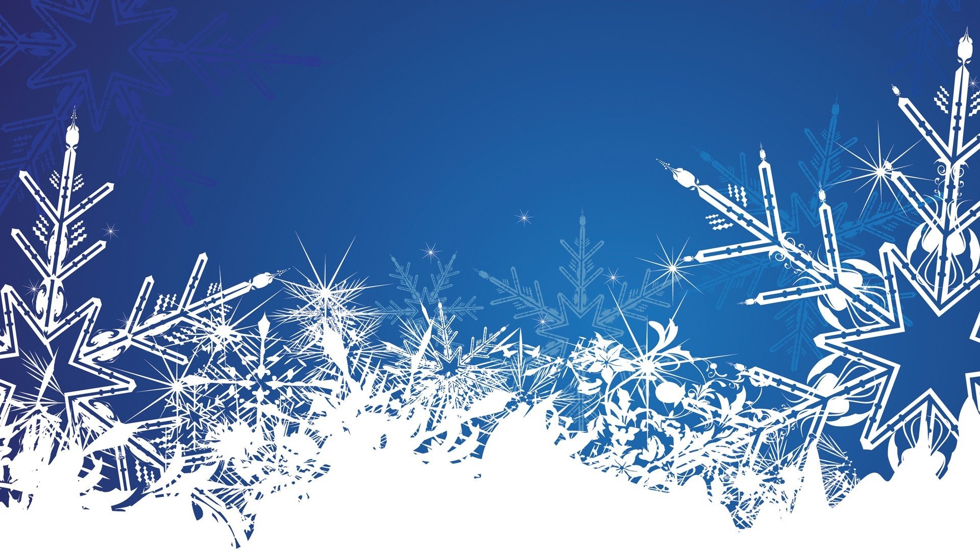 1920x1080 Winter vectors illustrations snowflakes blue background vector art wallpaper  |  | 259126 | WallpaperUP