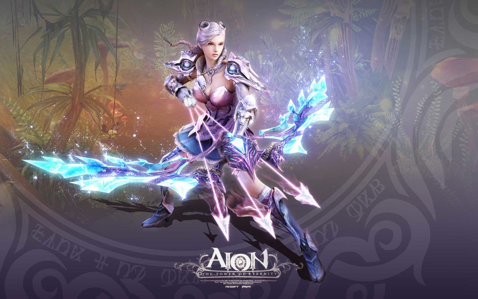 1920x1200 Aion Female Ranger of the game