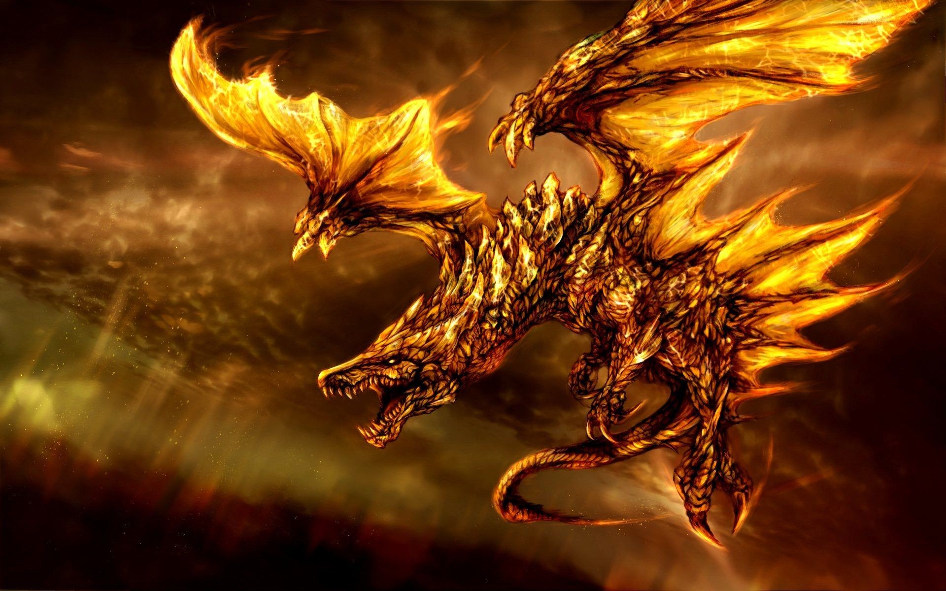 1920x1200 Fire Dragon S 3d Wallpapers Hd Is Cool Wallpapers