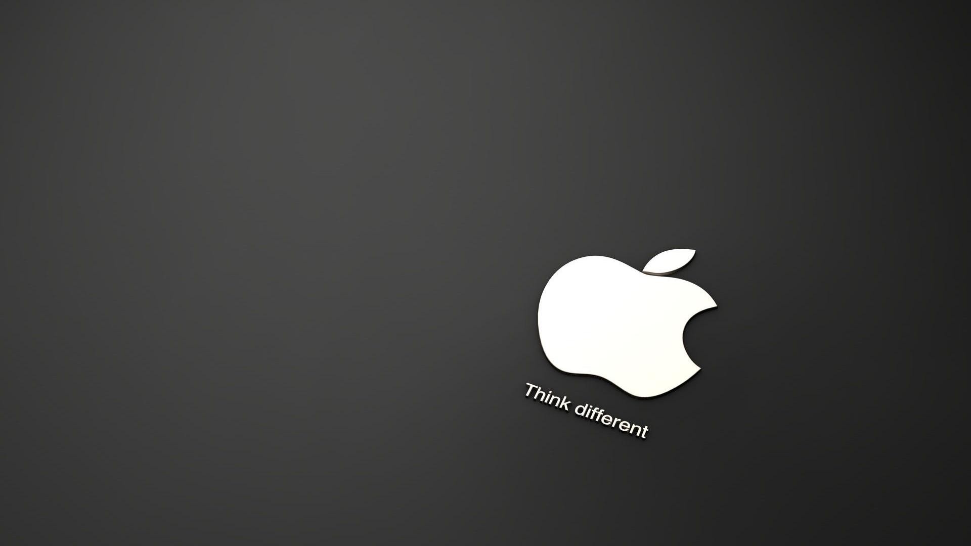 1920x1080 new apple logo black white wallpaper