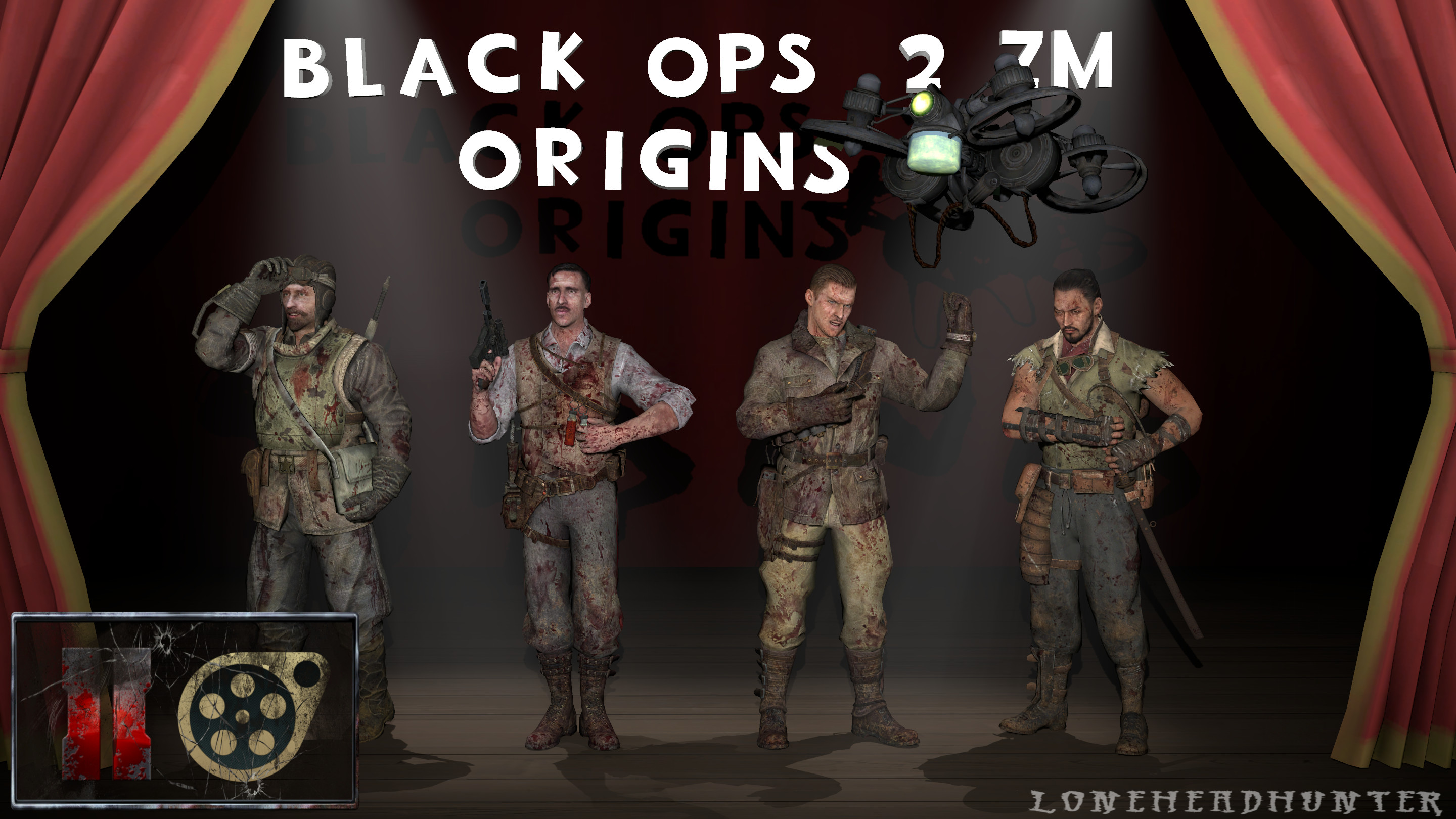 2880x1620 ... Black Ops 2 ZM - Origins Characters [SFM] by Jacob-