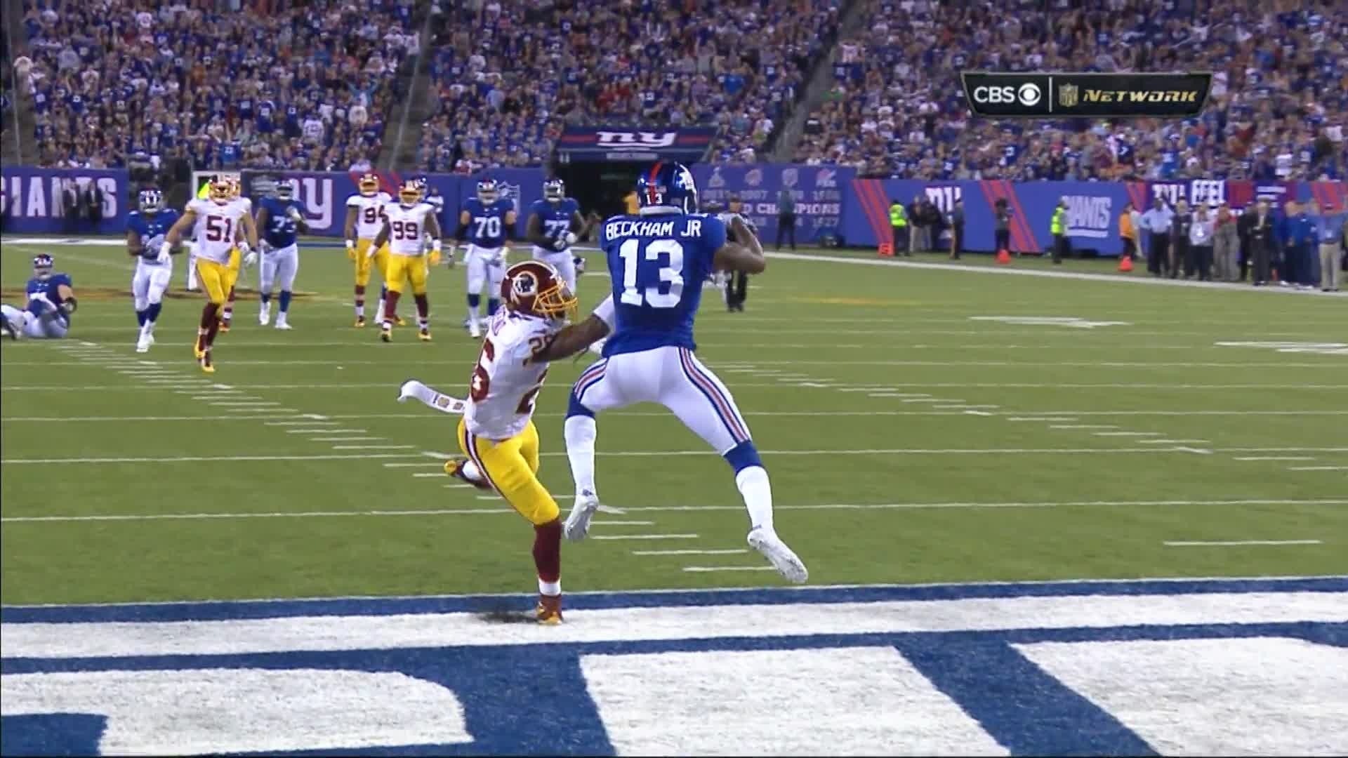 1920x1080 Beckham Jr produces an incredible touchdown catch in the Redskins clash