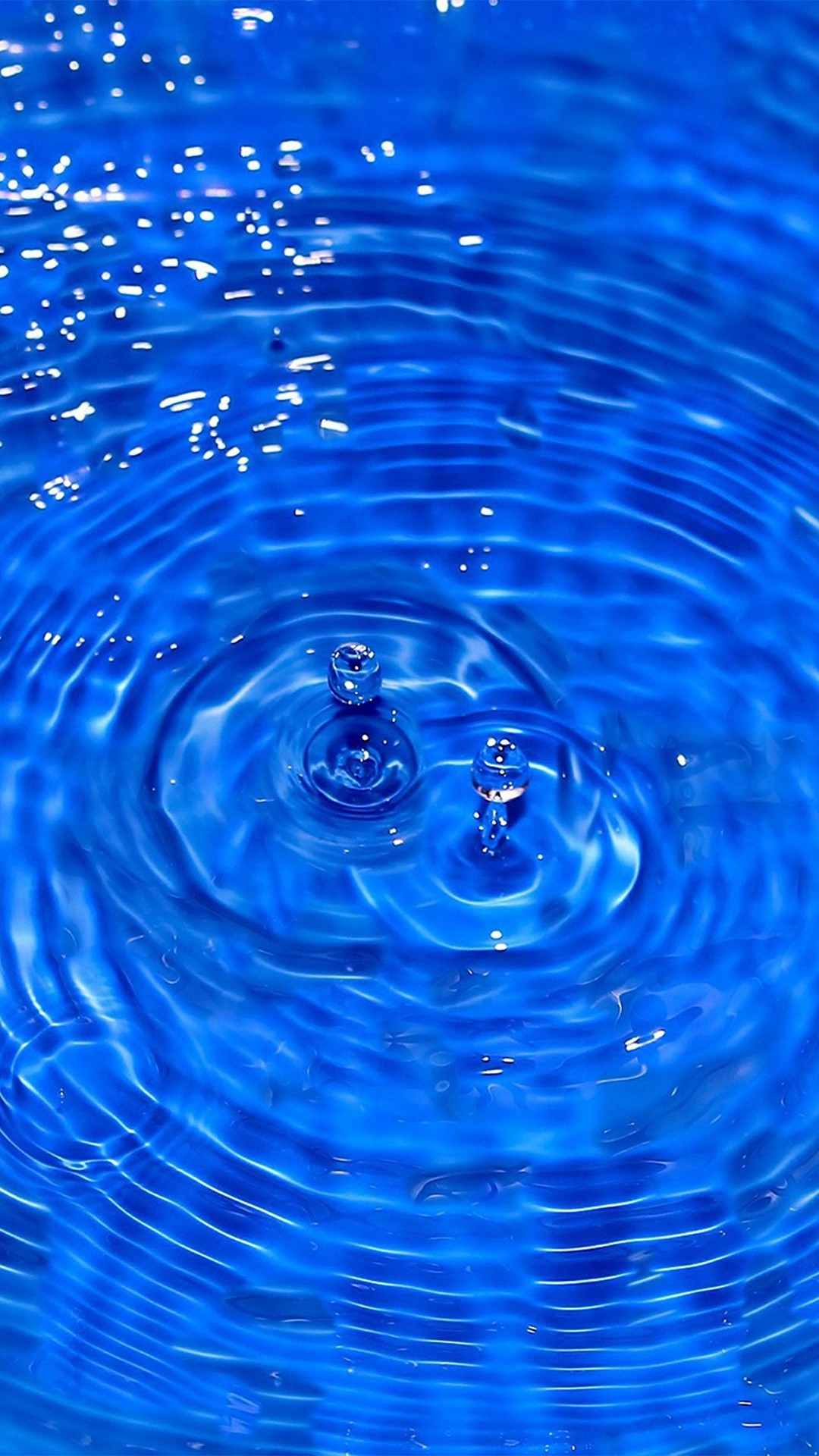 1080x1920 Water Cool Blue Drop Swim #iPhone #6 plus #wallpaper