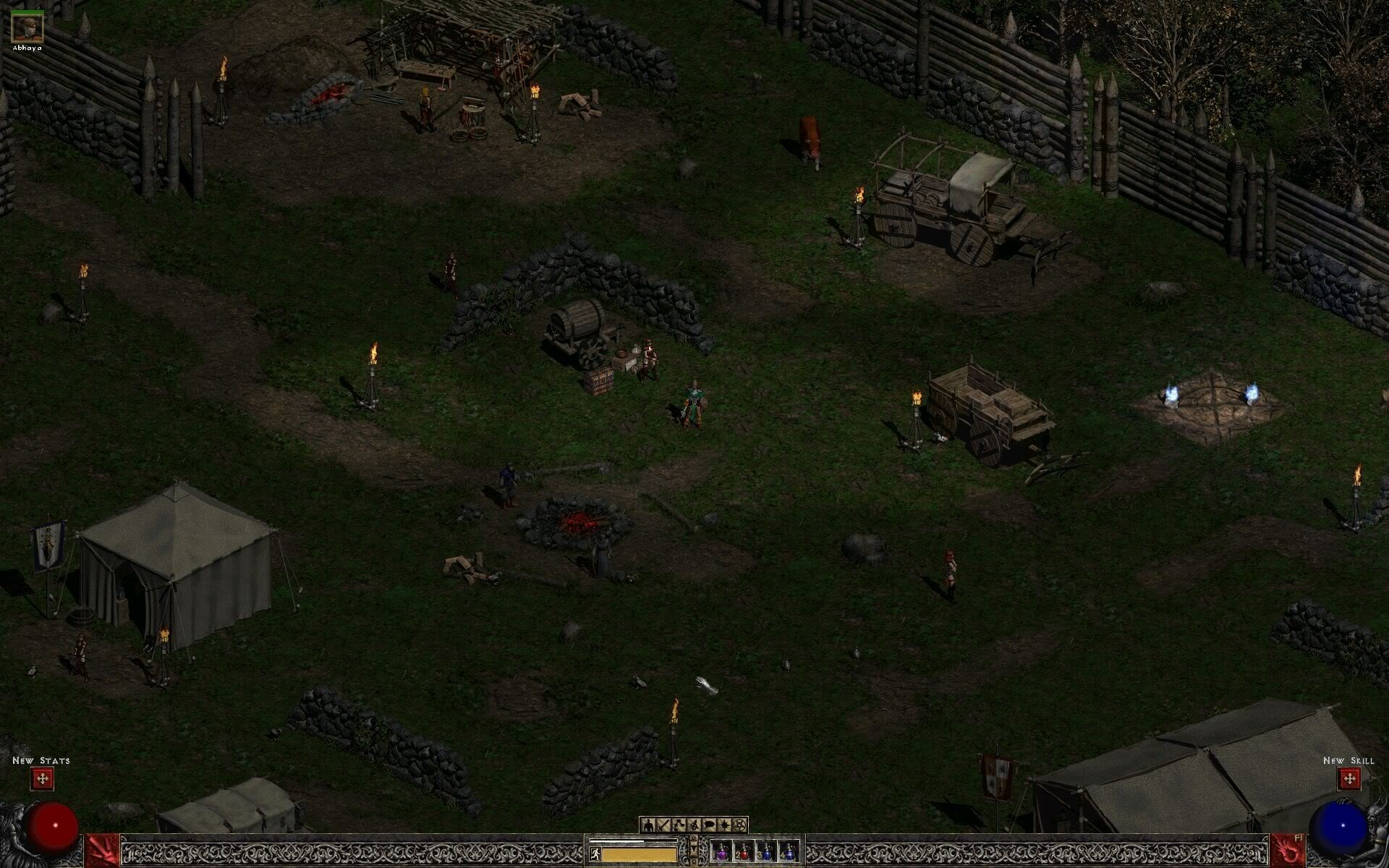 1920x1200 Diablo II: Rogue Encampment