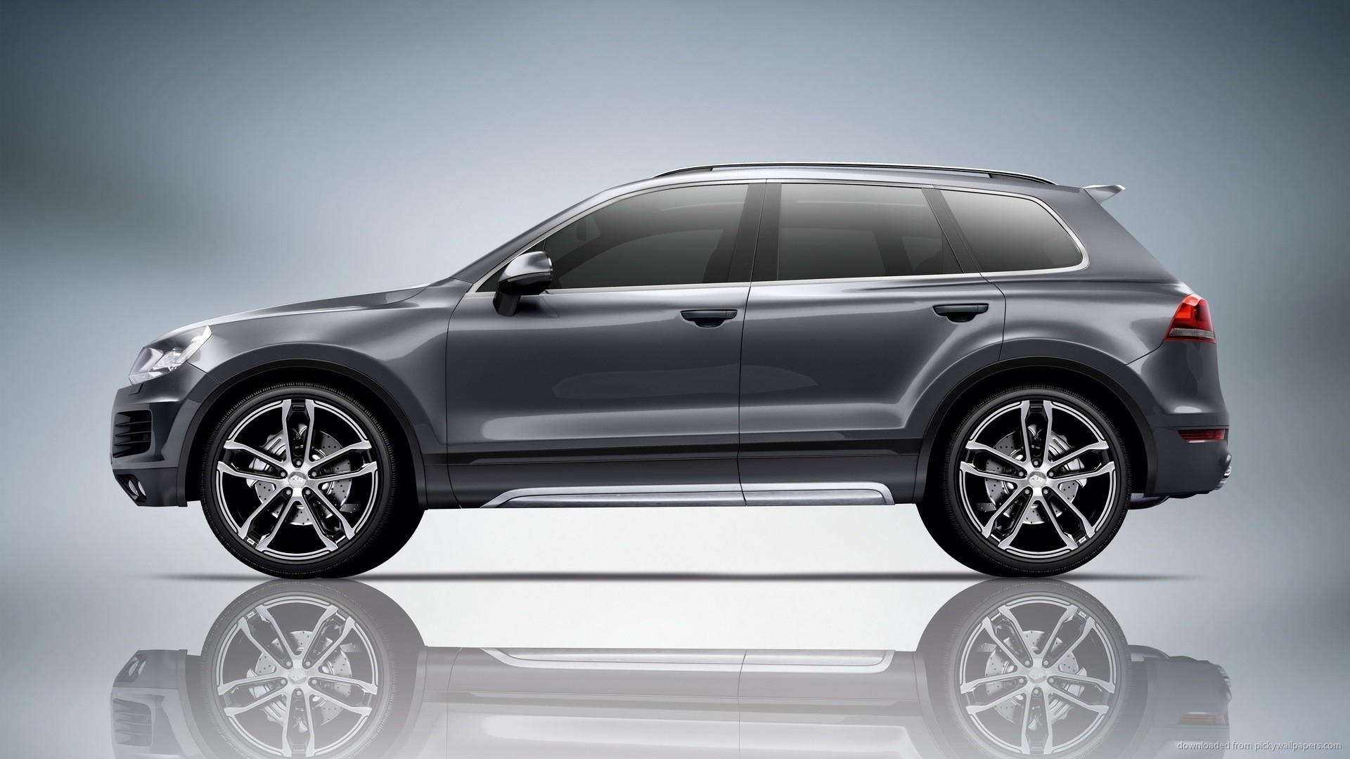 1920x1080 Volkswagen Touareg Side View Wallpaper picture
