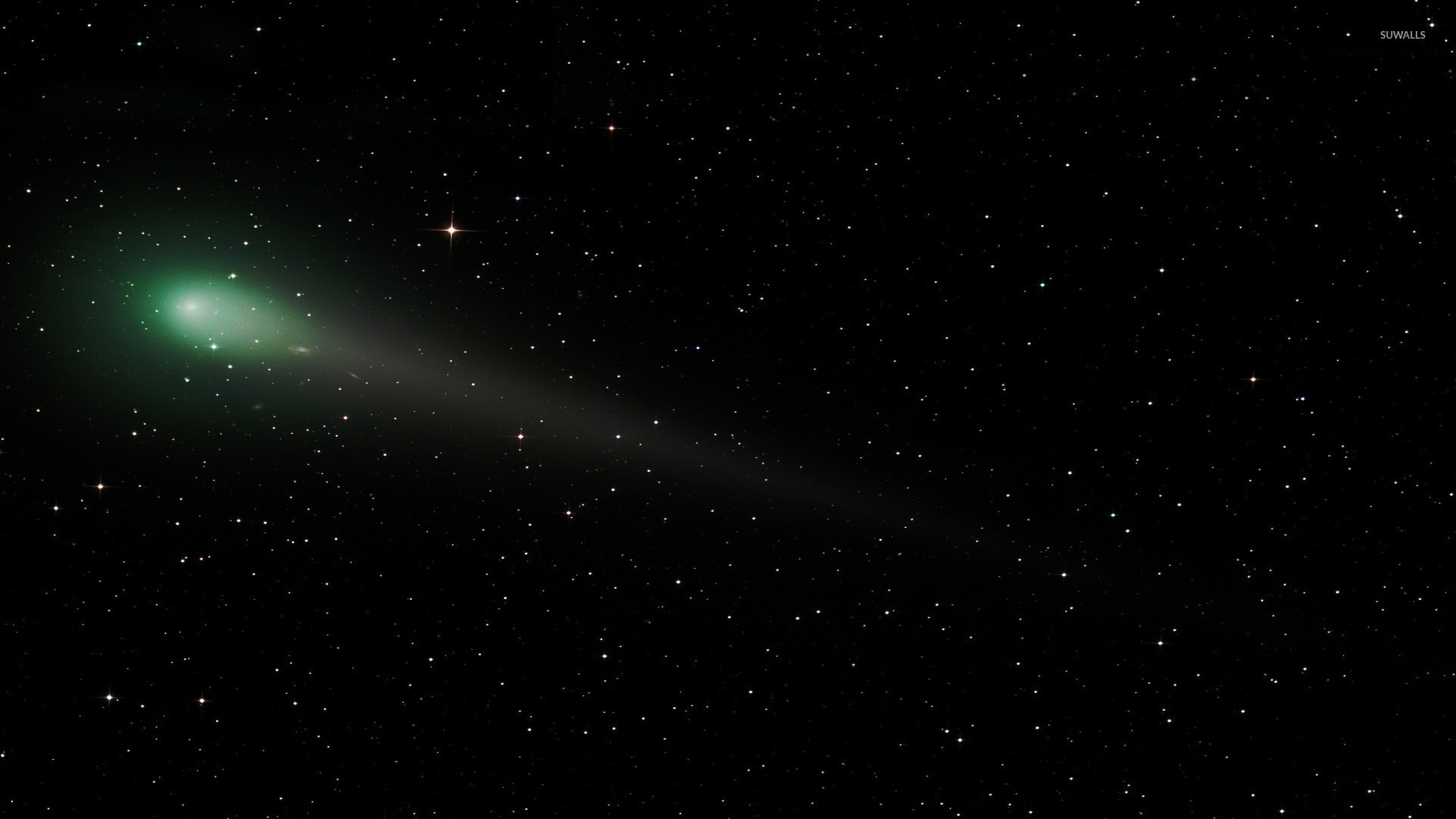 1920x1080 Comet in space wallpaper  jpg