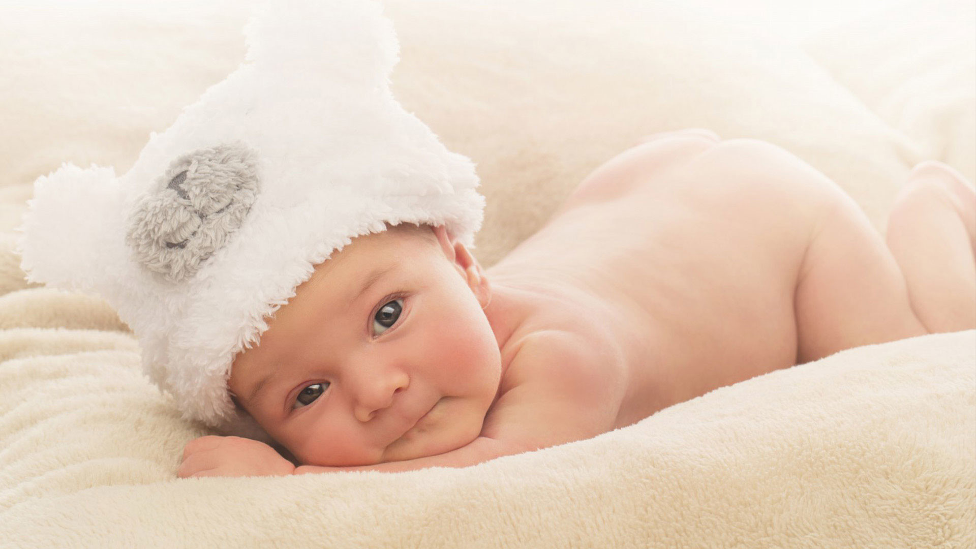 1920x1080 hd pics photos baby newborn baby in funny hat wallpaper