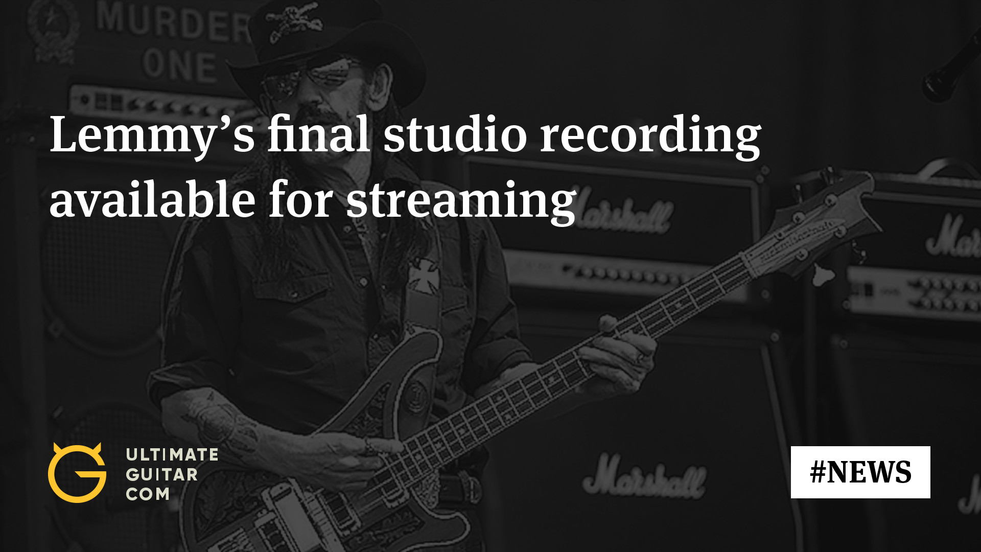 1920x1080 Listen: Lemmy Kilmister's Final Studio Recording Available for Streaming |  Music News @ Ultimate-Guitar.Com