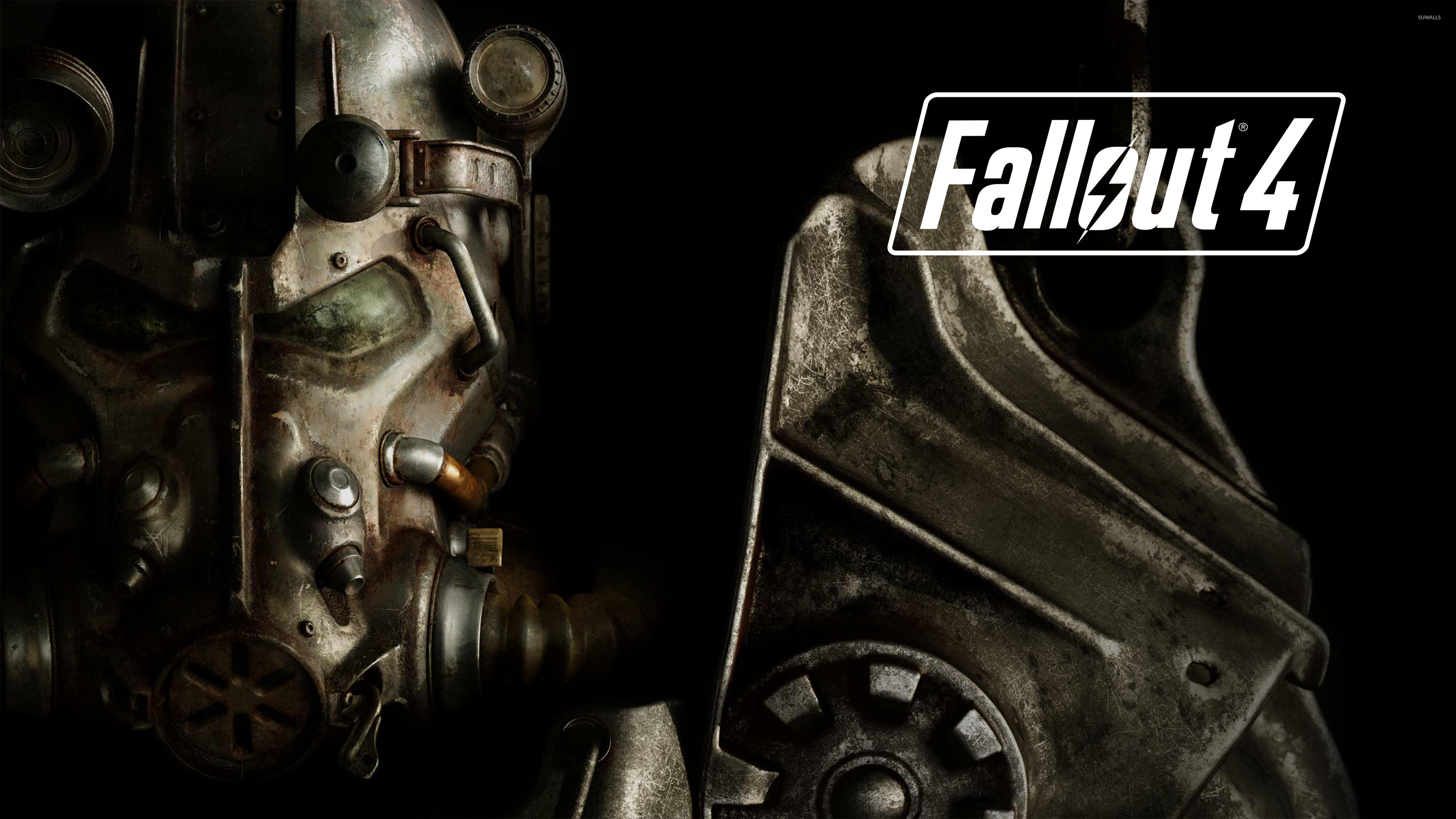 3840x2160 Fallout 4 armor wallpaper