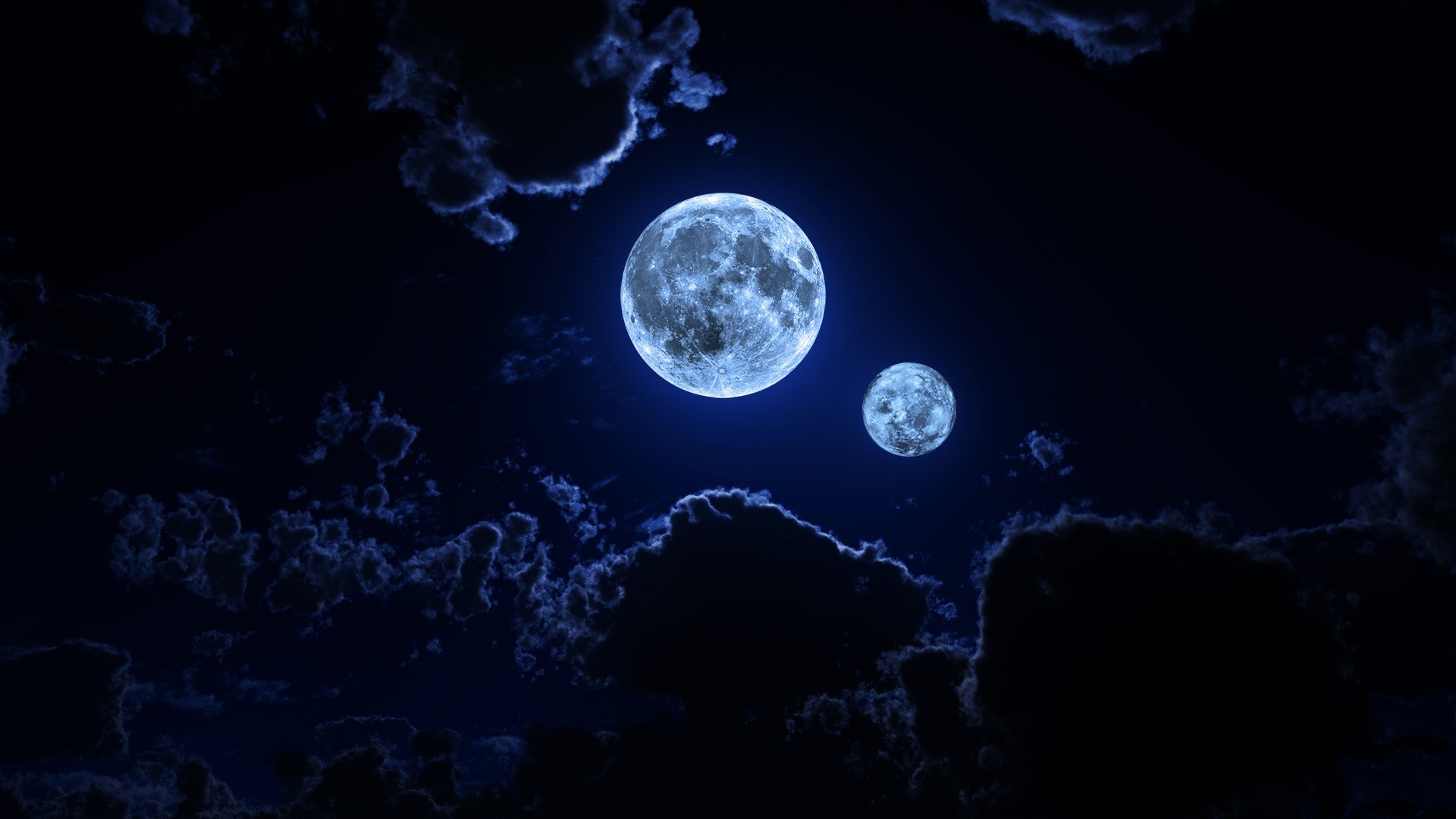1920x1080 wallpaper Moon Â· night sky