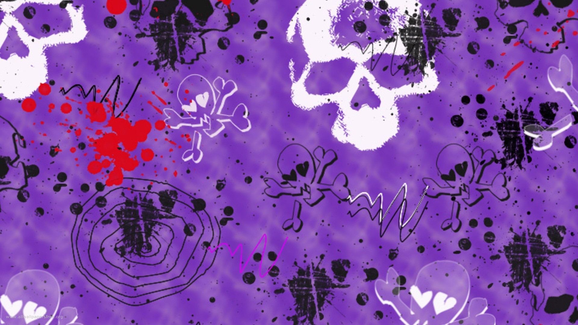1920x1080 ... Purple Halloween Wallpaper (15) ...