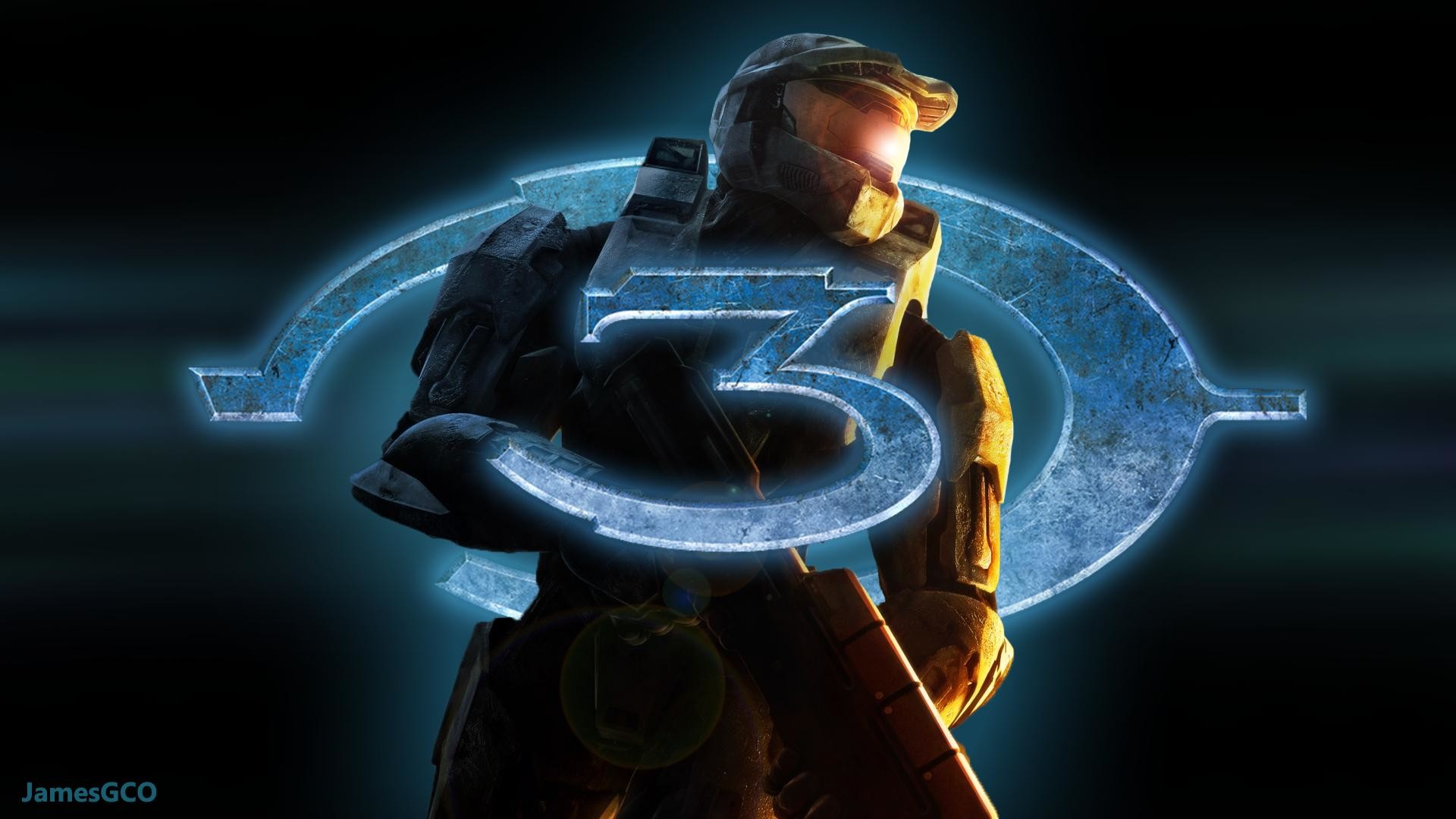 1920x1080 Halo 3 wallpaper I recently made.
