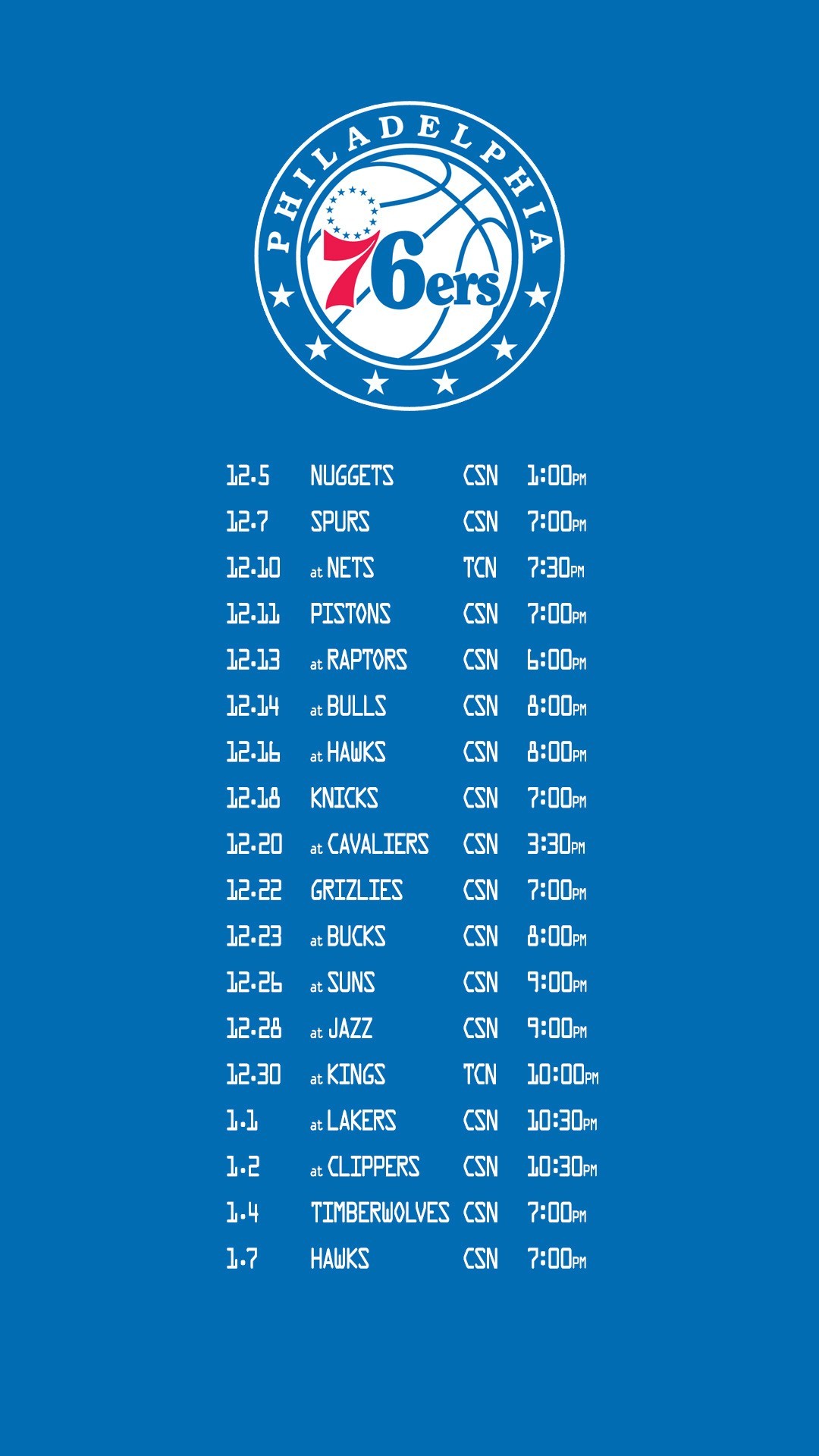 1080x1920 Made a quick Sixers Phone Wallpaper for the upcoming schedule - []  ...