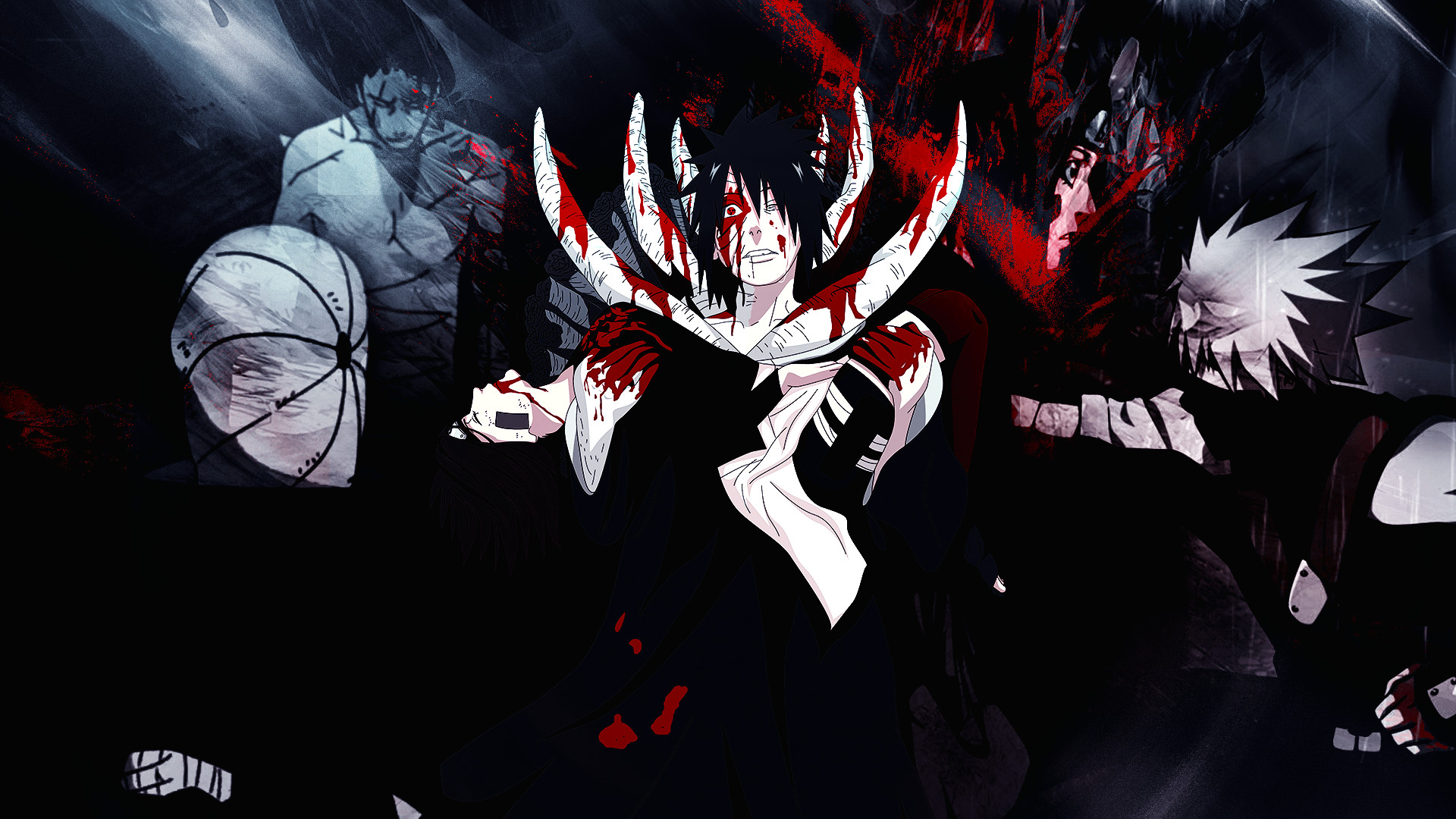 1920x1080 Obito y Rin Wallpaper by Gramcyyy Obito y Rin Wallpaper by Gramcyyy