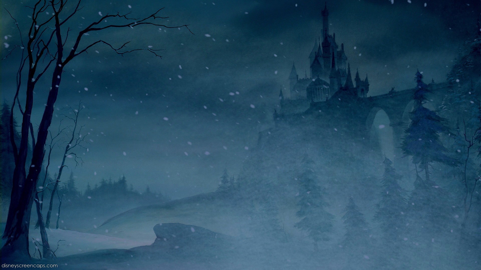 1920x1080 beauty and the beast castle background - Google Search