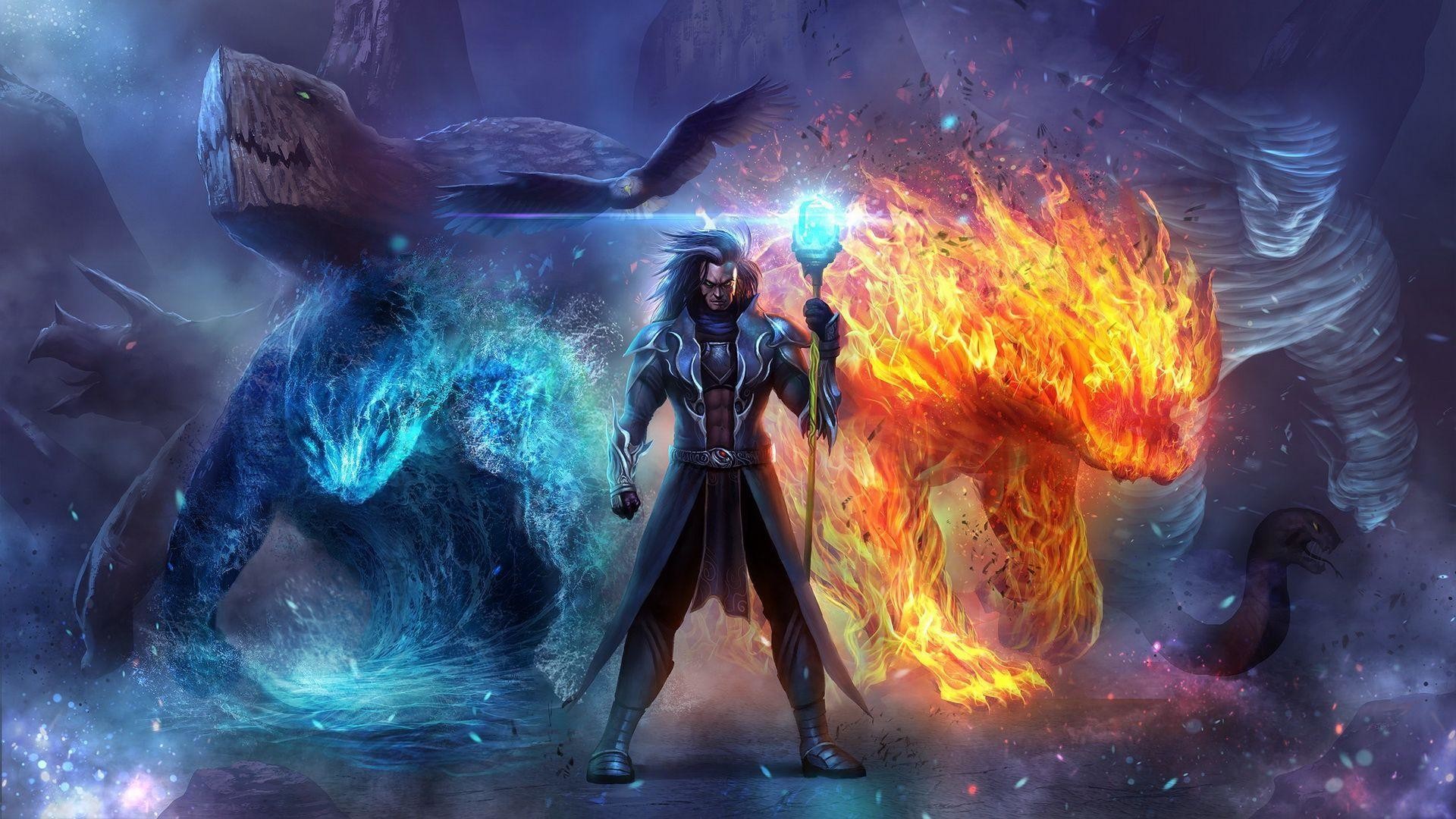 1920x1080 fire and ice wallpaper #489761