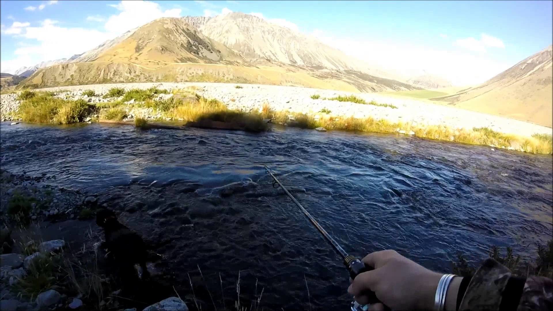 1920x1080 spin fishing for rainbow trout new zealand