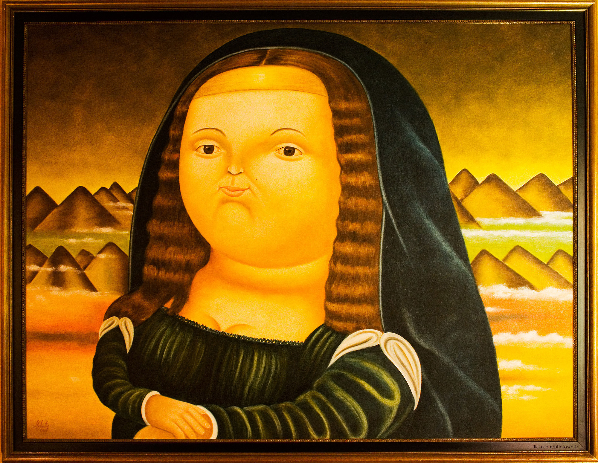 2000x1549 Mona lisa Â· the nun