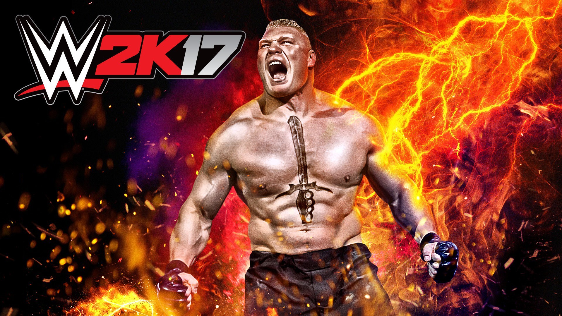 1920x1080 The news of Brock Lesnar adorning the cover of 2K's latest take on the WWE  license follows the reveal that two different versions of WCW legend  Goldberg ...