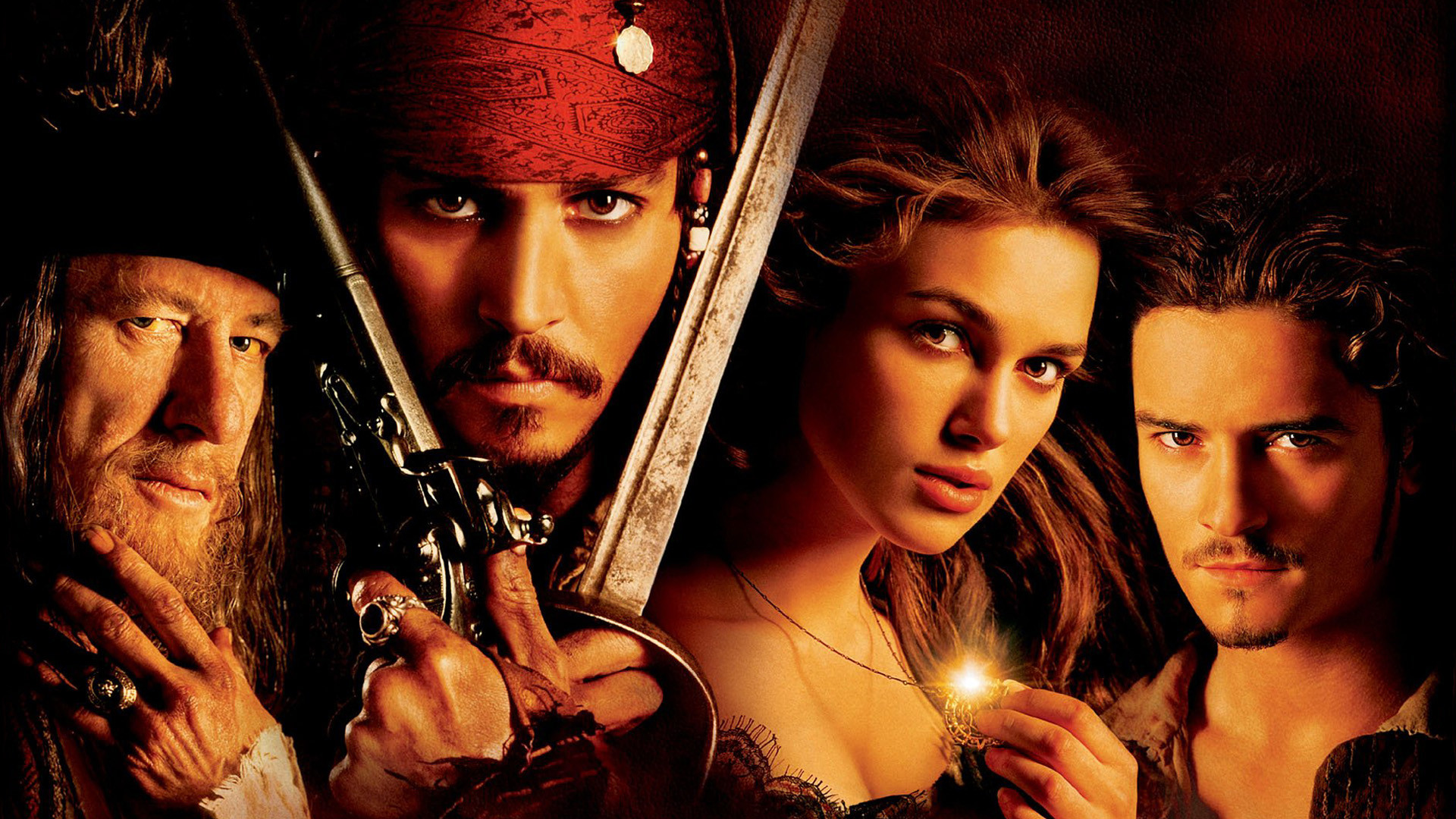 1920x1080 Movie - Pirates Of The Caribbean: The Curse Of The Black Pearl Johnny Depp  Jack