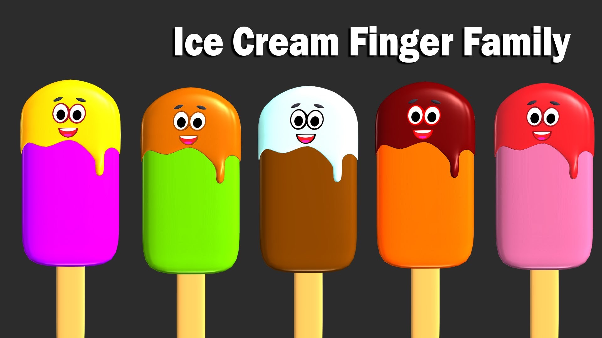 1920x1080 Finger Family Candy Ice Cream Family | Finger Family Songs | Funny Finger  Family