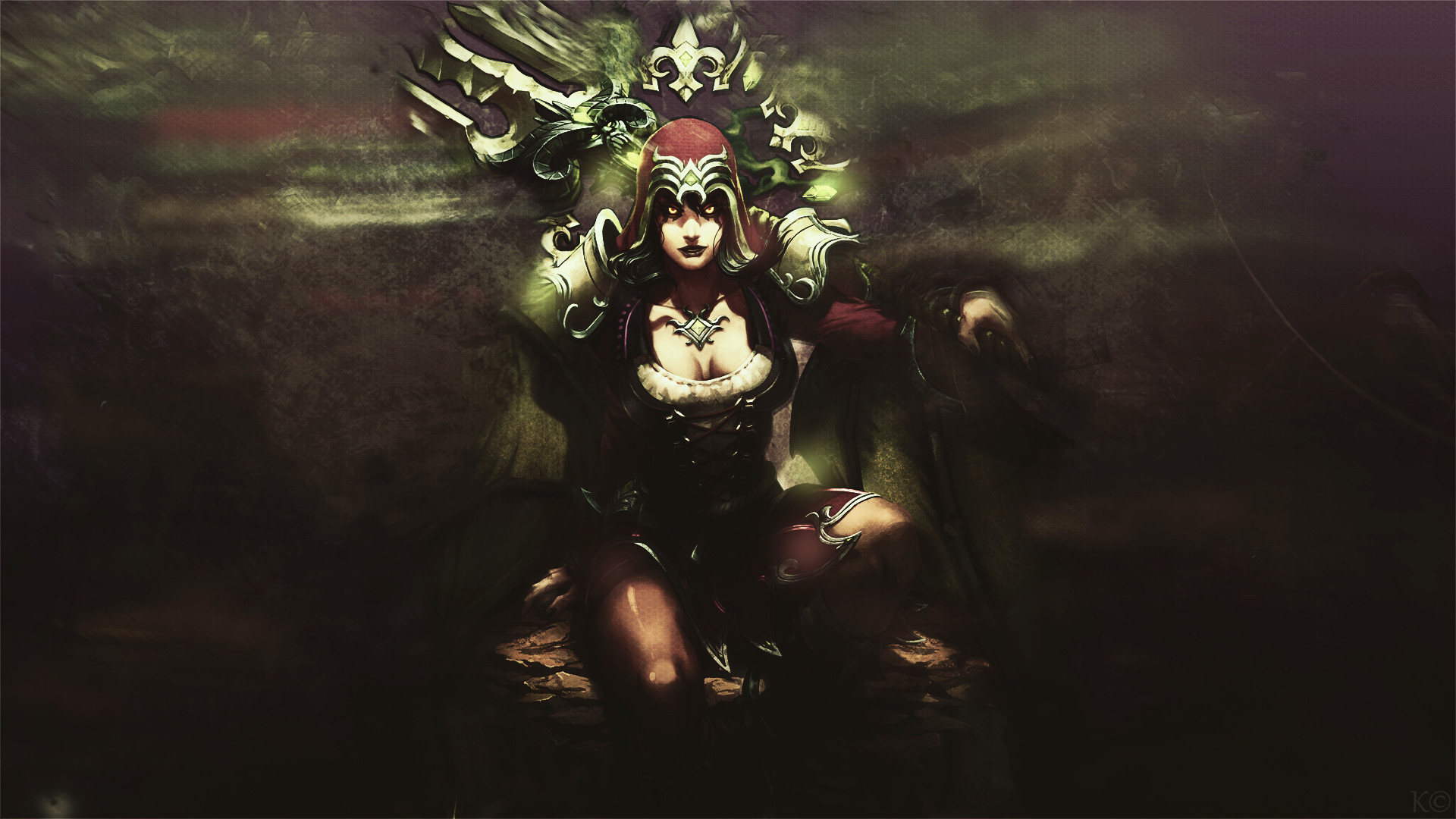 1920x1080 Scarlet Coven Isis - SMITE Wallpaper by DustyMcBacon