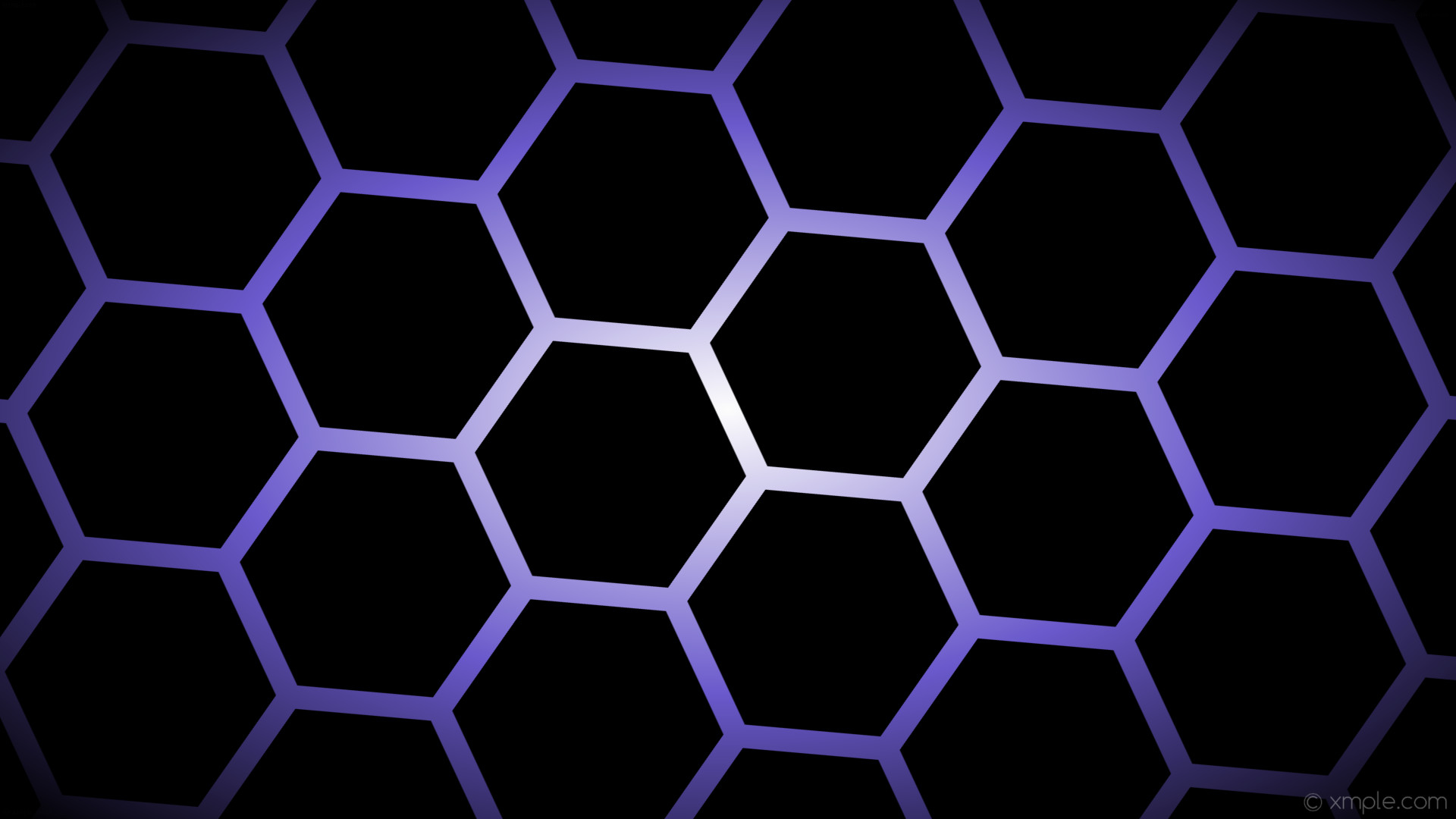 1920x1080 wallpaper purple white glow gradient hexagon black slate blue #000000  #ffffff #6a5acd diagonal