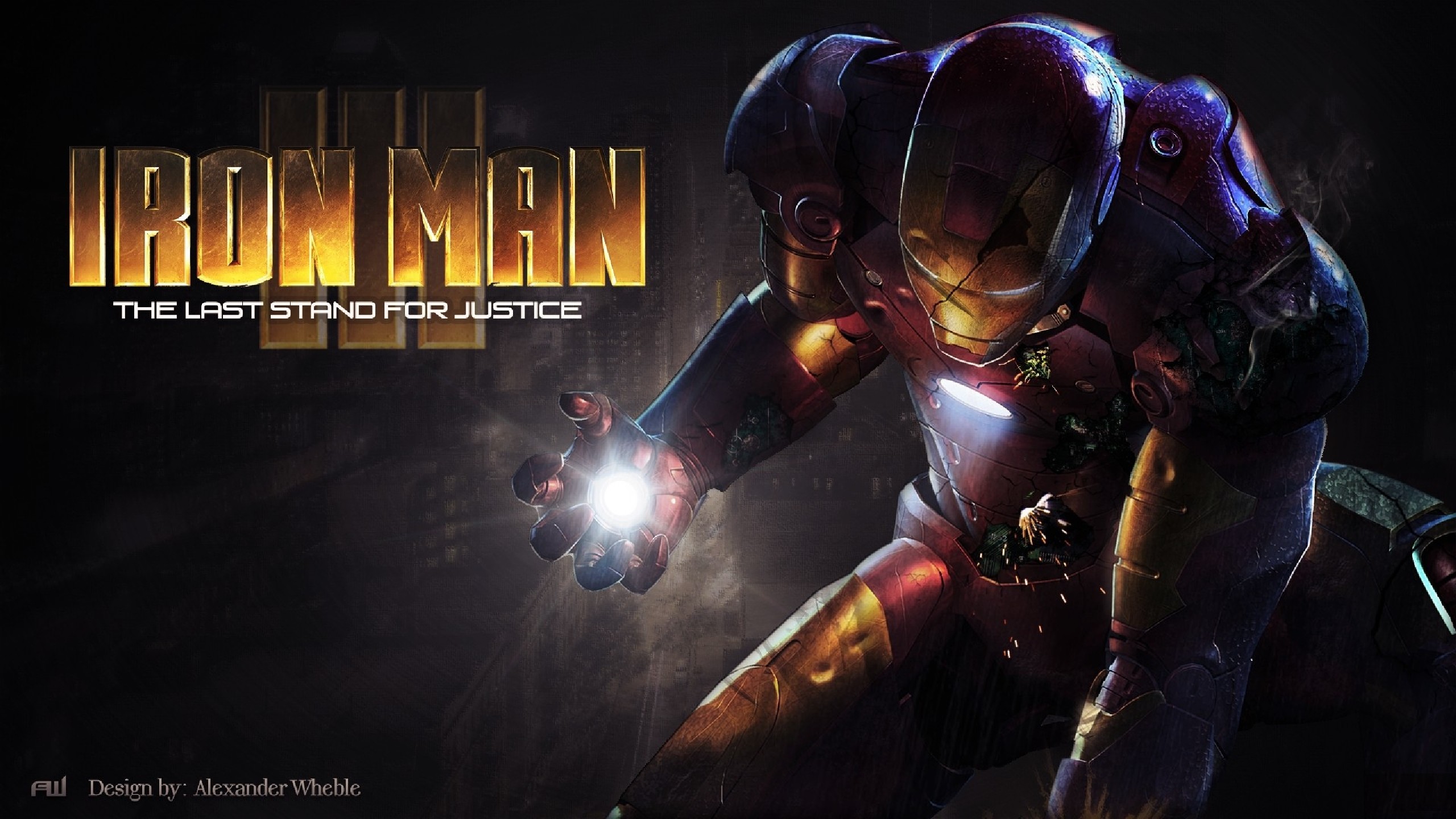 2560x1440 Iron Man 3 Desktop Wallpaper
