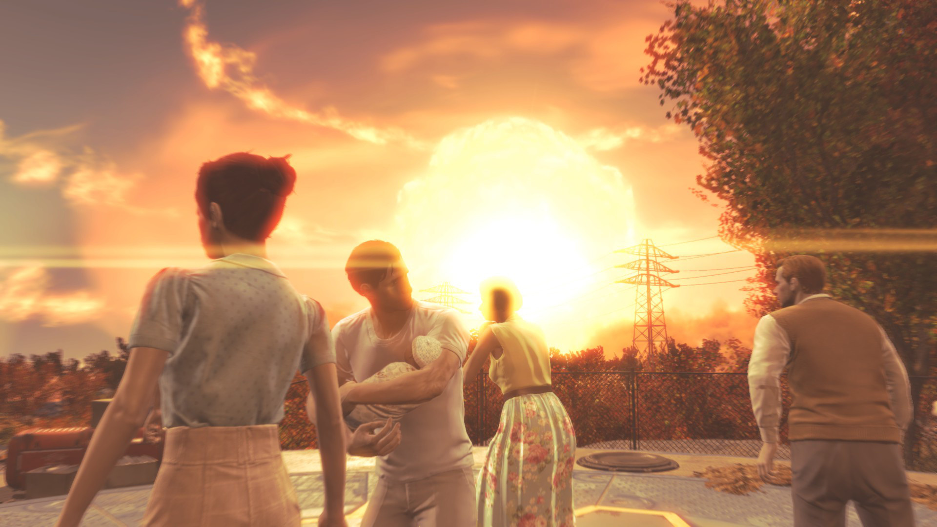 1920x1080 Fallout 4 HD Wallpaper Nuclear Explosion