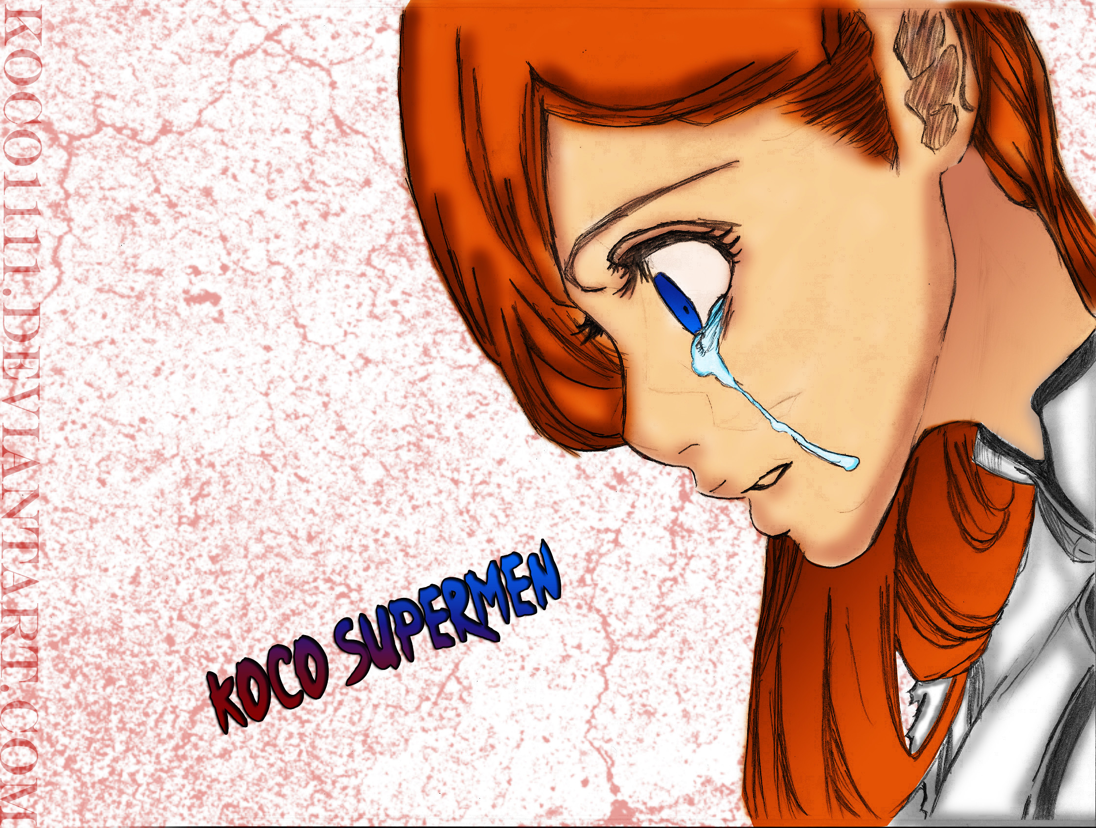 2240x1691 Orihime Inoue crying by koco1111 Orihime Inoue crying by koco1111