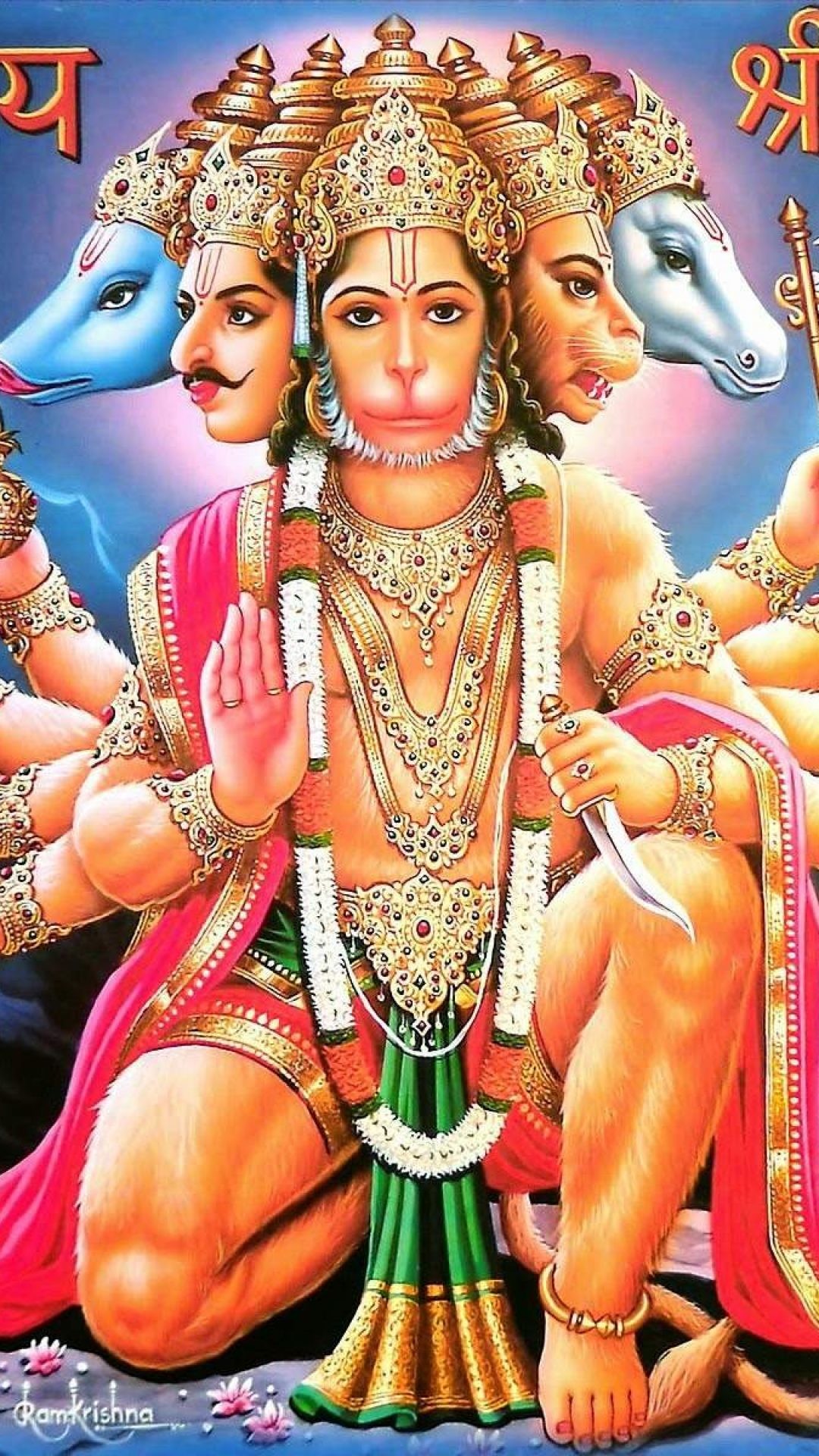 1080x1920 Hd Wallpaper Of God Hanuman