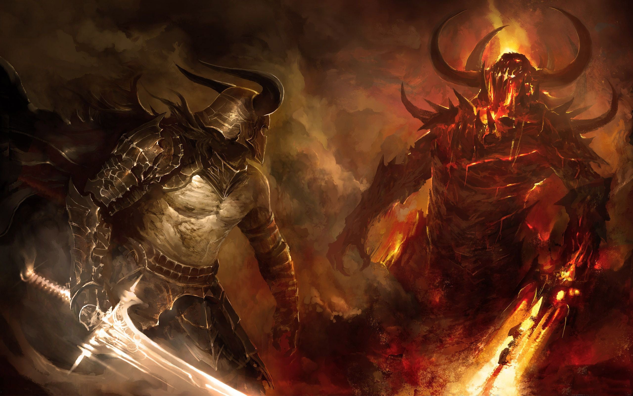 2560x1600 Wallpapers Demons Angel Displaying Images For Angels Vs War .