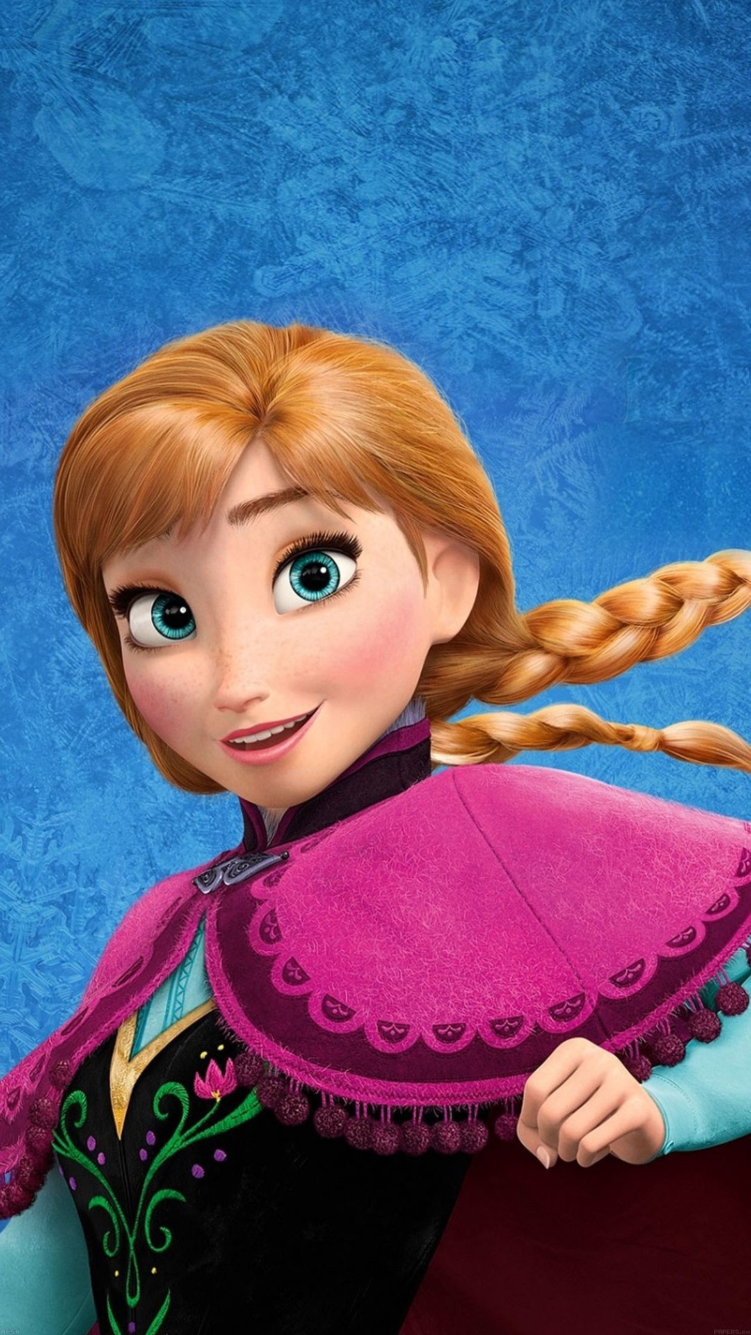 1080x1920 Tap image for more iPhone Disney wallpaper! Frozen Disney Princess Anna of  arendelle - @