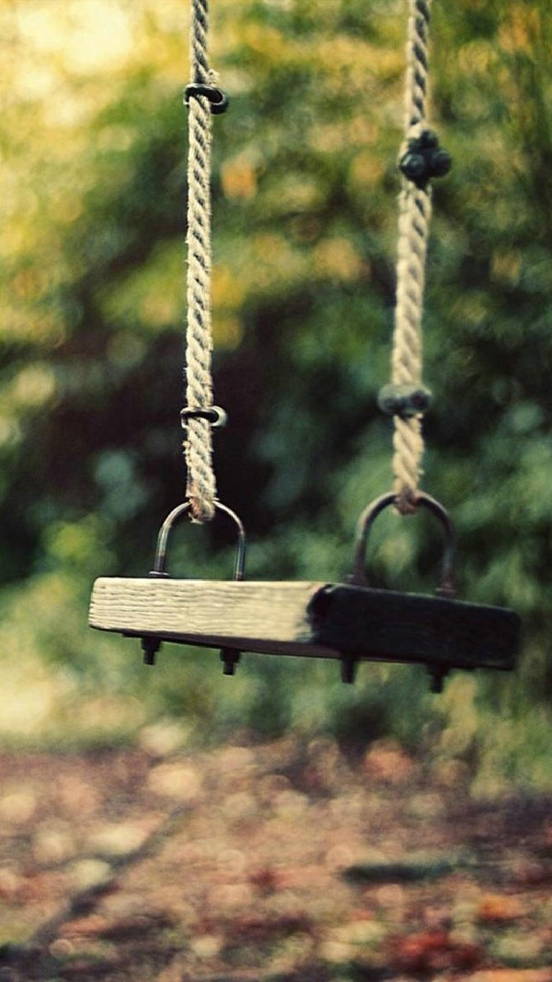 1080x1920 An Old Swing. Tap to see more iPhone Vintage Style Wallpapers! - @mobile9