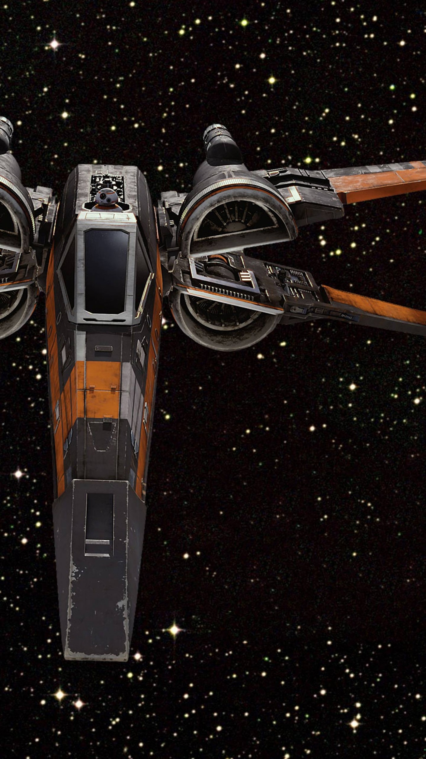 1411x2509 Star Wars: The Force Awakens Wallpapers For Your Iphone 6S And inside X  Wing Wallpaper