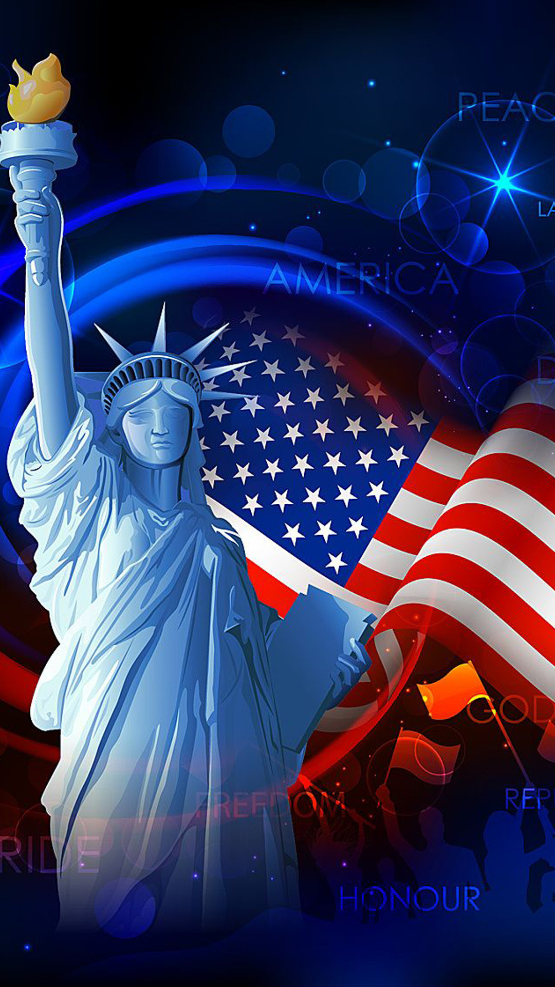 1080x1920 American Flag iphone 6 wallpaper download