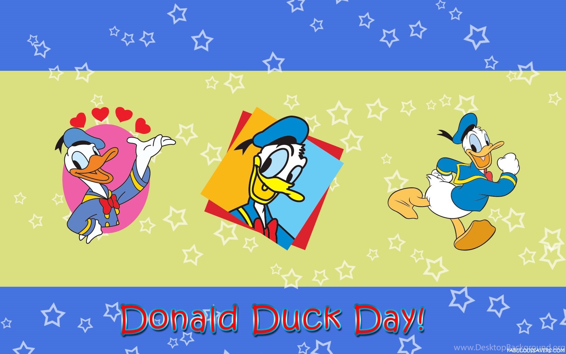 1920x1200 Free Donald Duck Day Computer Desktop Wallpapers