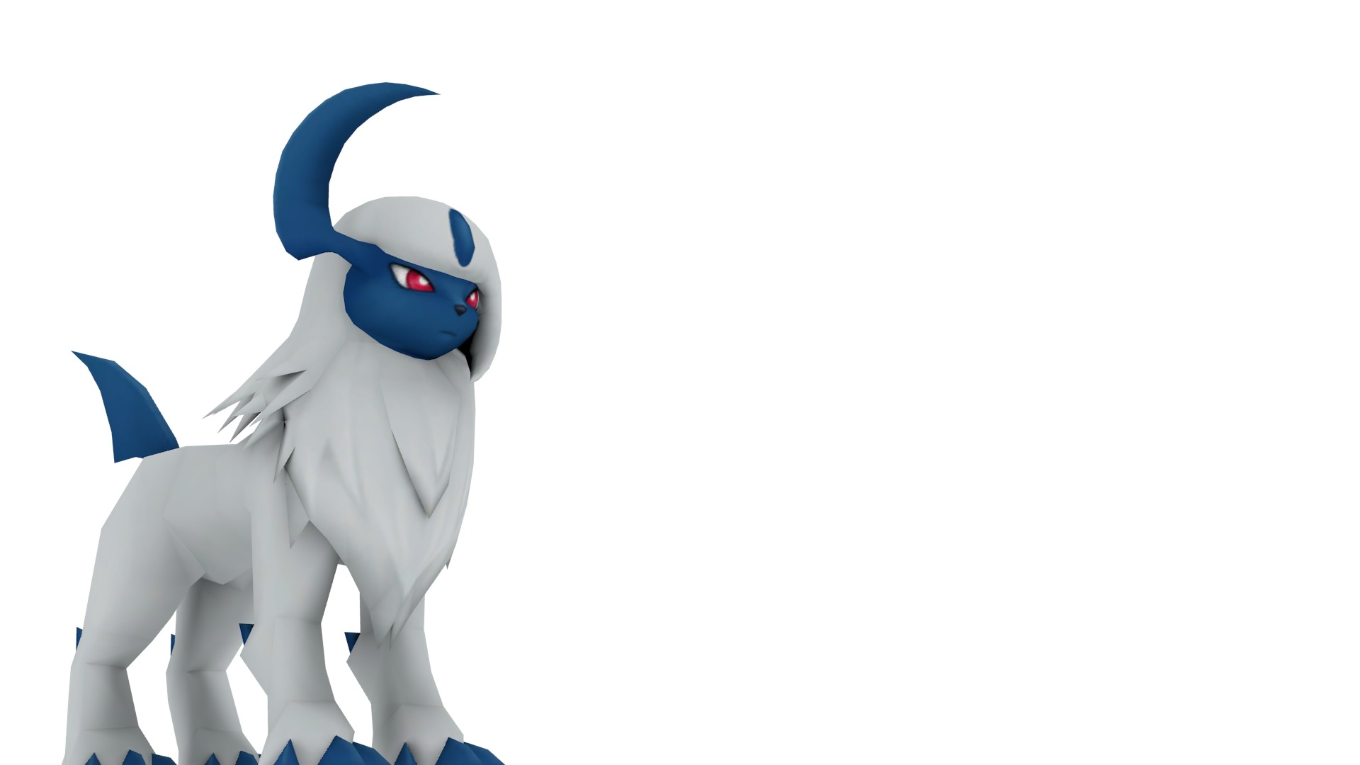 1920x1080 HD image of the Absol 3D Model available at ROEStudios.co.uk