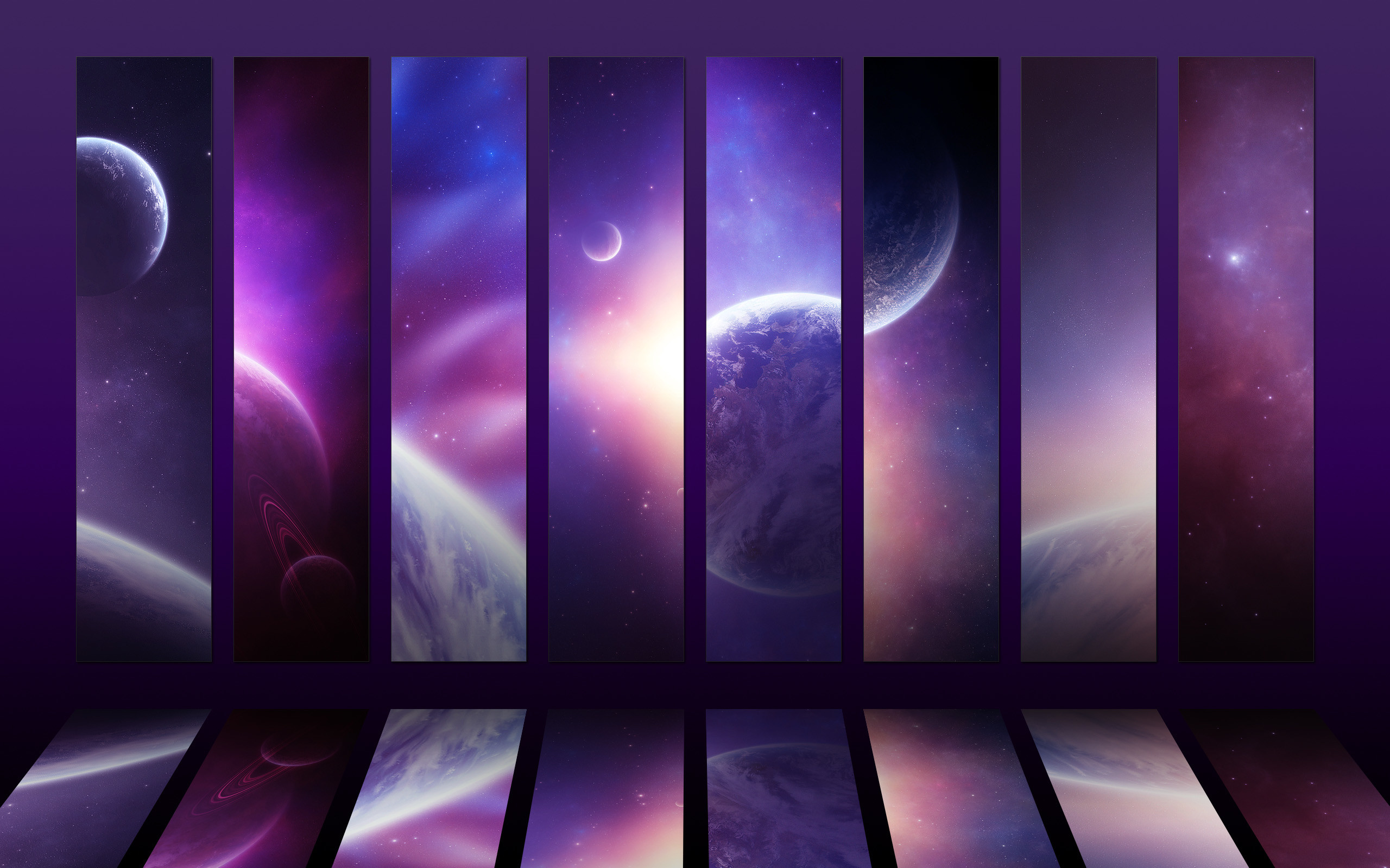 2560x1600 Cosmos collection IV - Purple by *Funerium on deviantART