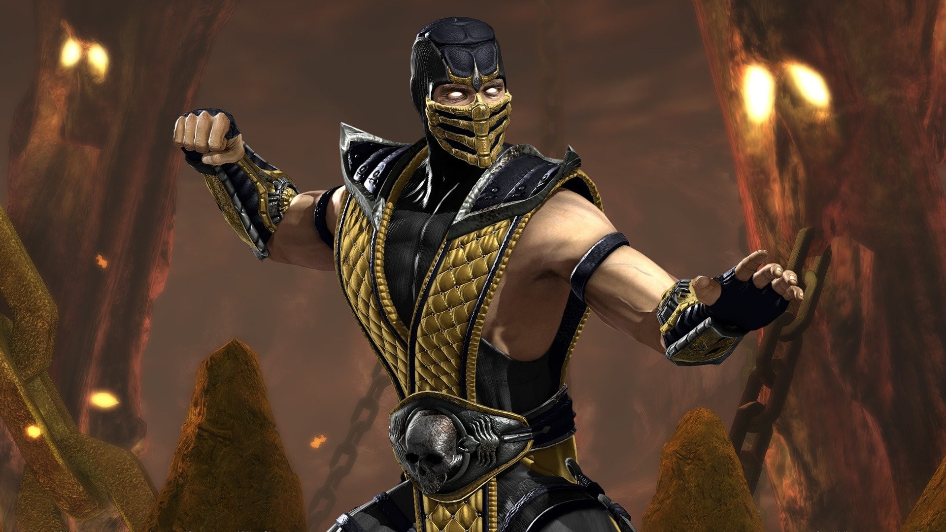 1920x1080 Scorpion Mortal Kombat Vs Dc Universe