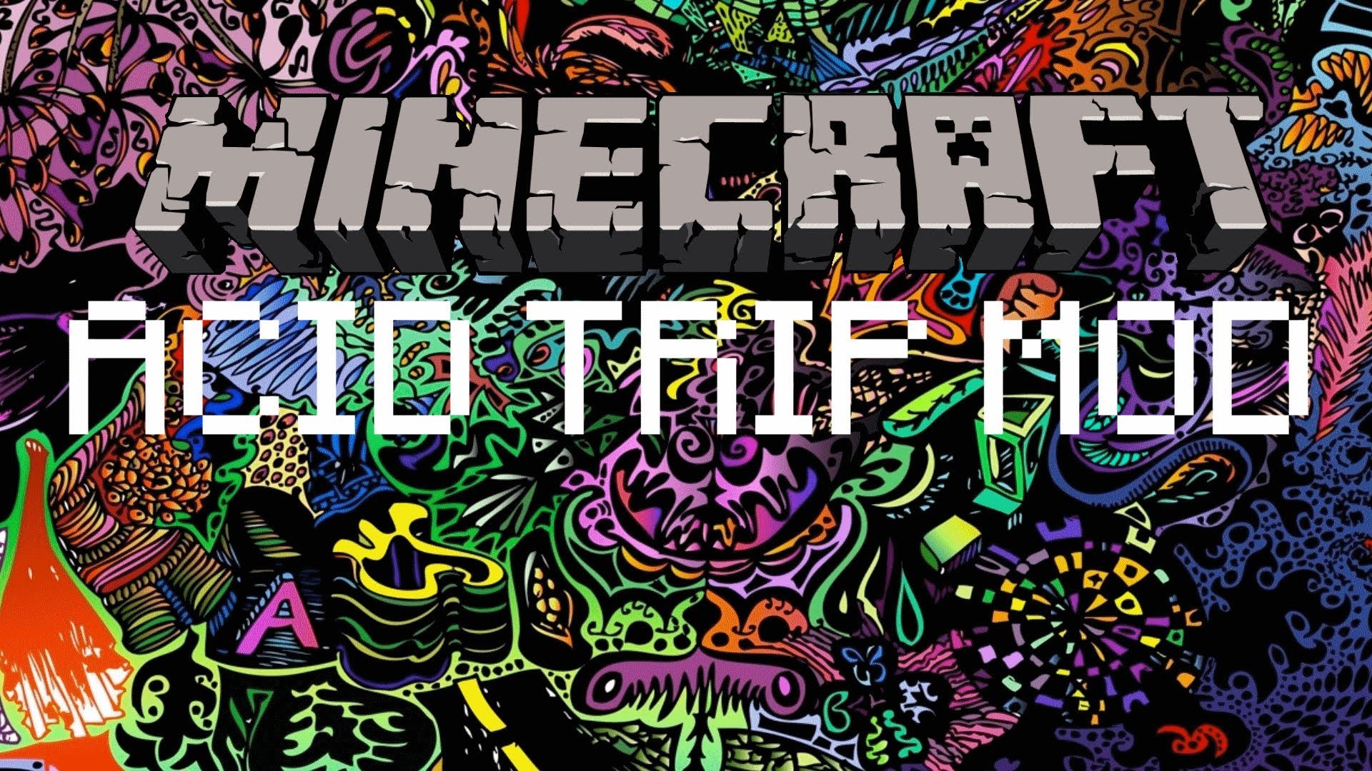 1920x1080 Minecraft Acid Trip Shader and Sonic Ether's Unbelievable Shader Mod