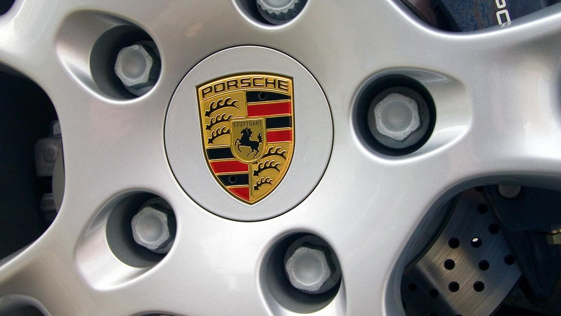 1920x1080 Porsche Car Rim Logo Wallpaper 58889