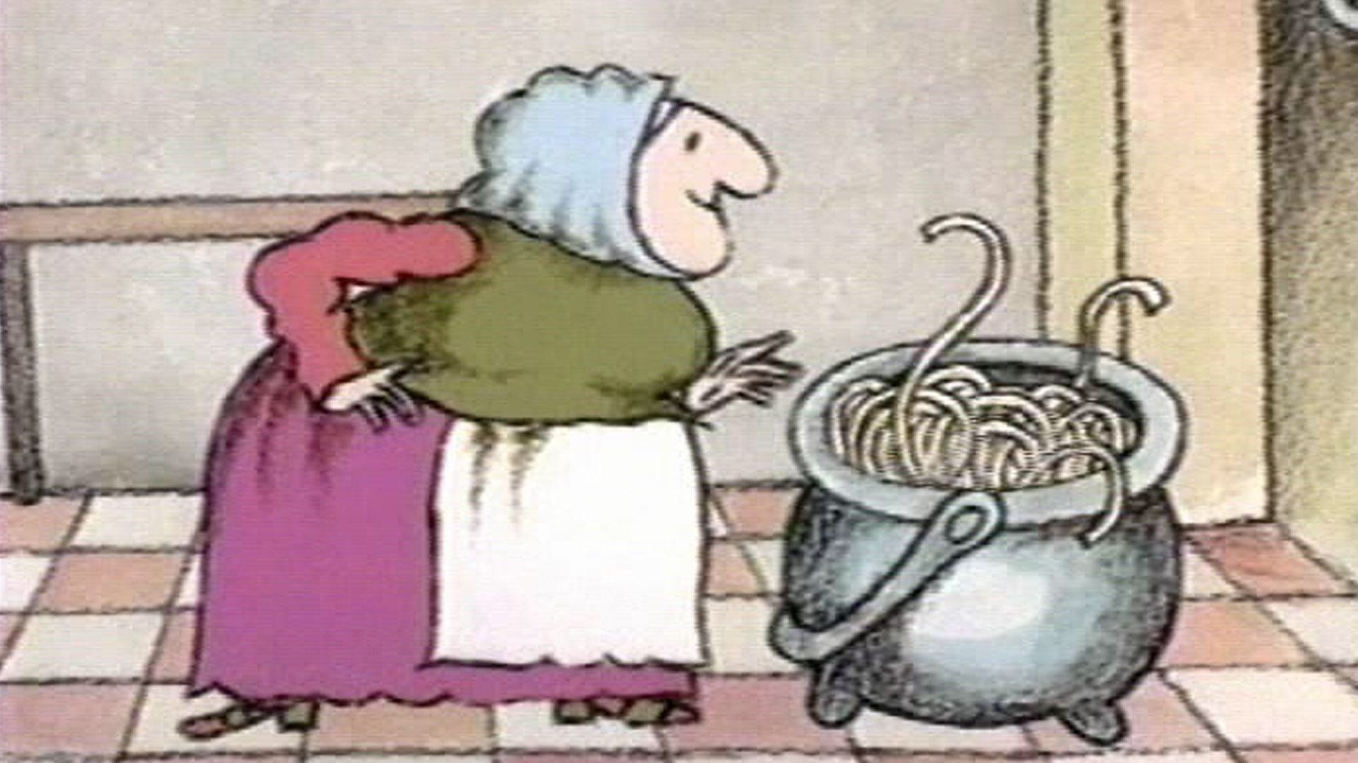 1920x1080 Strega Nona, the oldest apostle for the Flying Spaghetti Monster!