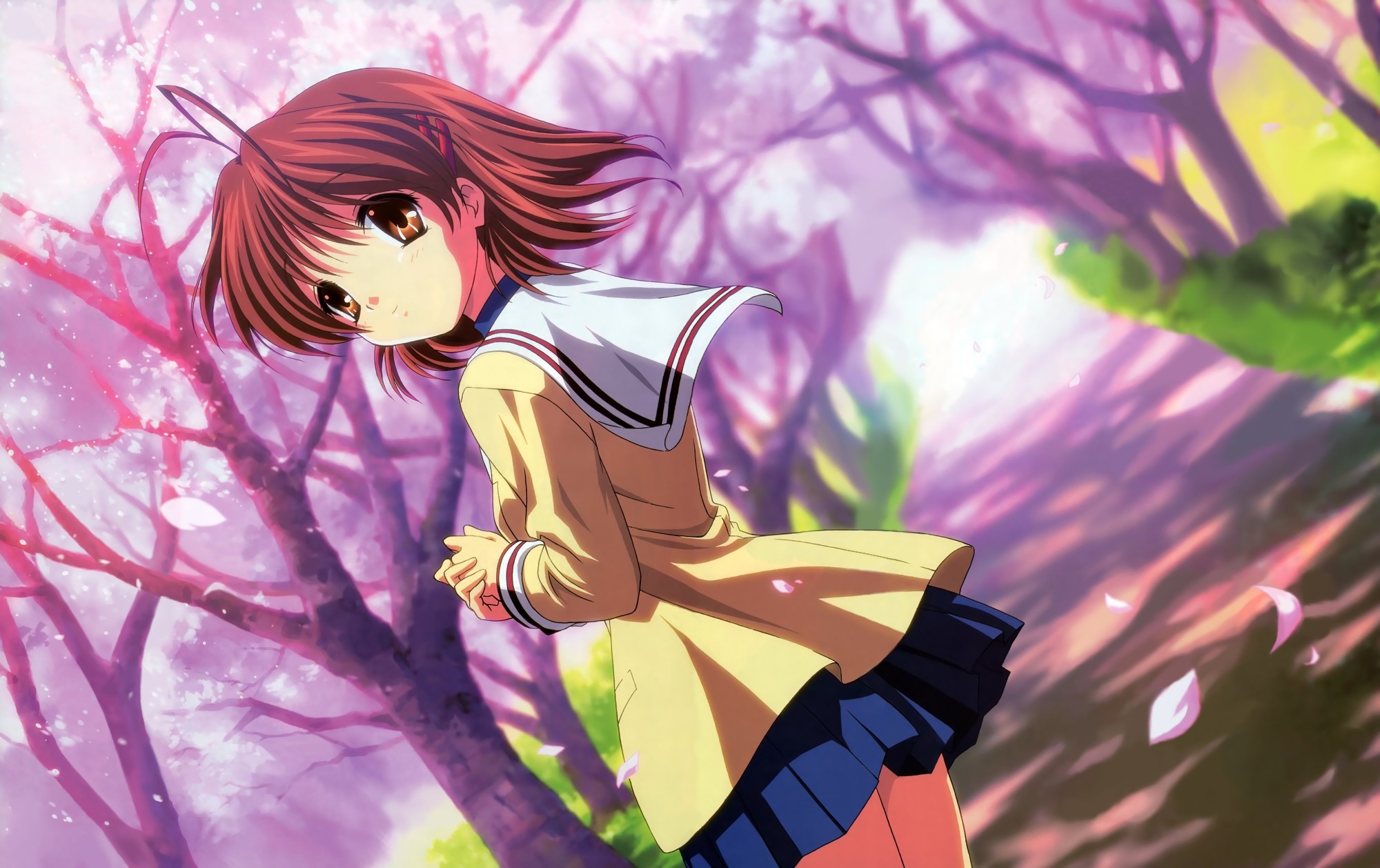 2000x1258 Clannad - Wallpapers HD