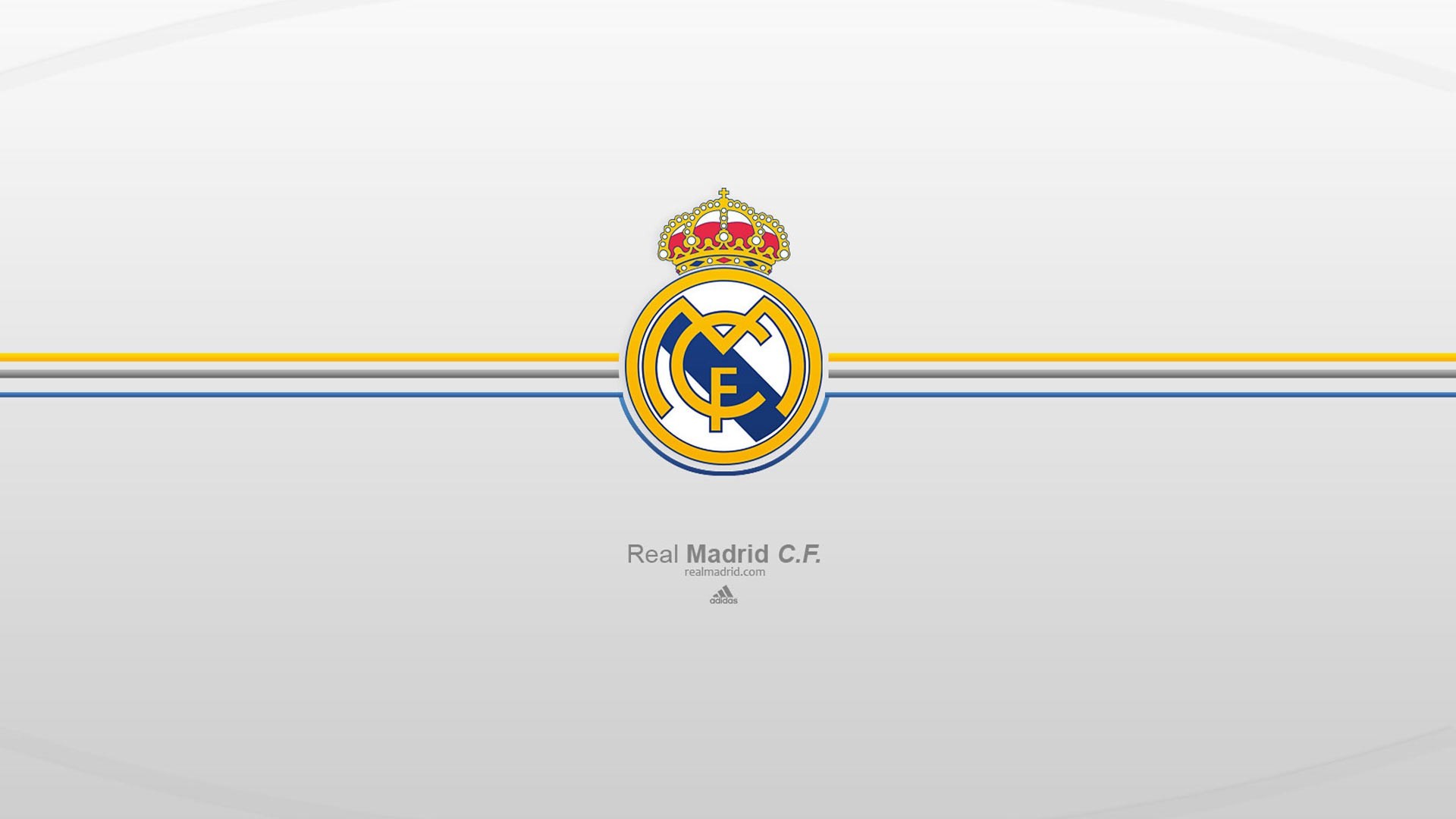 1920x1080 Real Madrid Logo Wallpaper HD Widescreen.