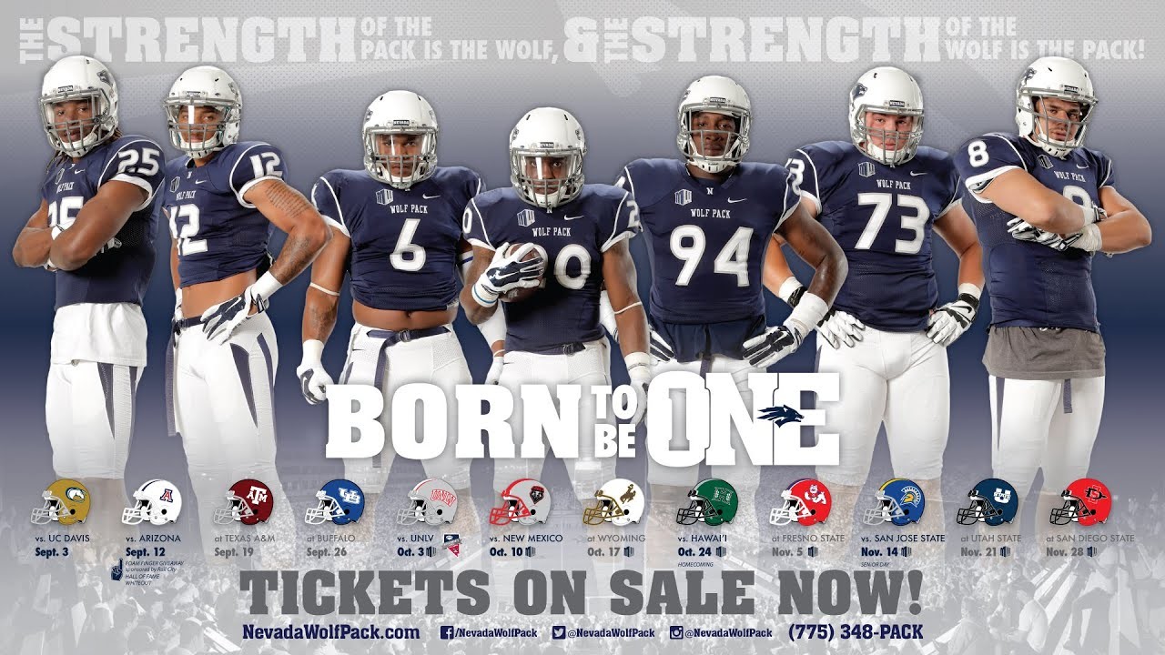 1920x1080 Nevada Football - Tickets On Sale Now! (Offense Version)