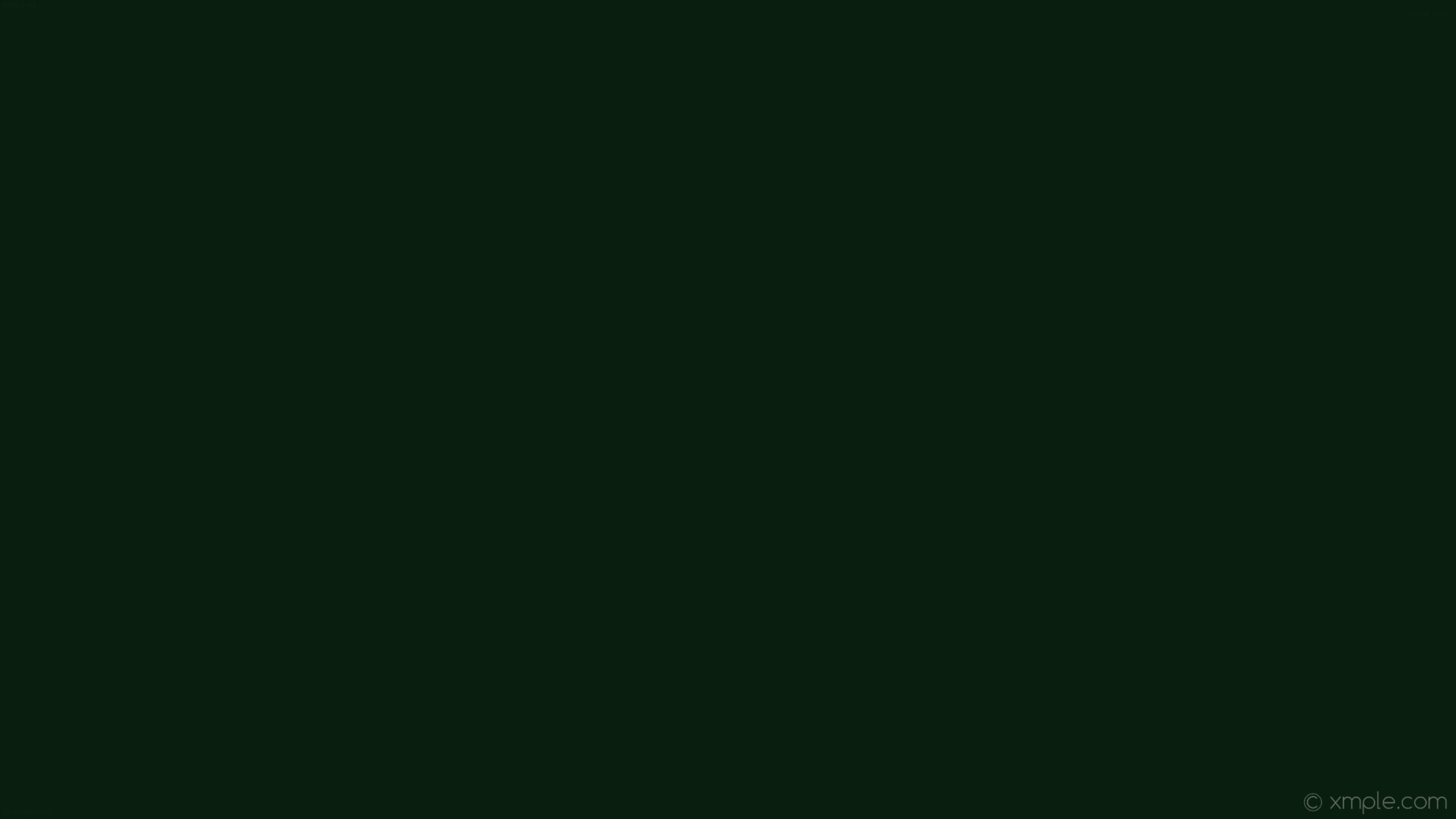 1920x1080 wallpaper solid color plain green one colour single dark green #091e0e