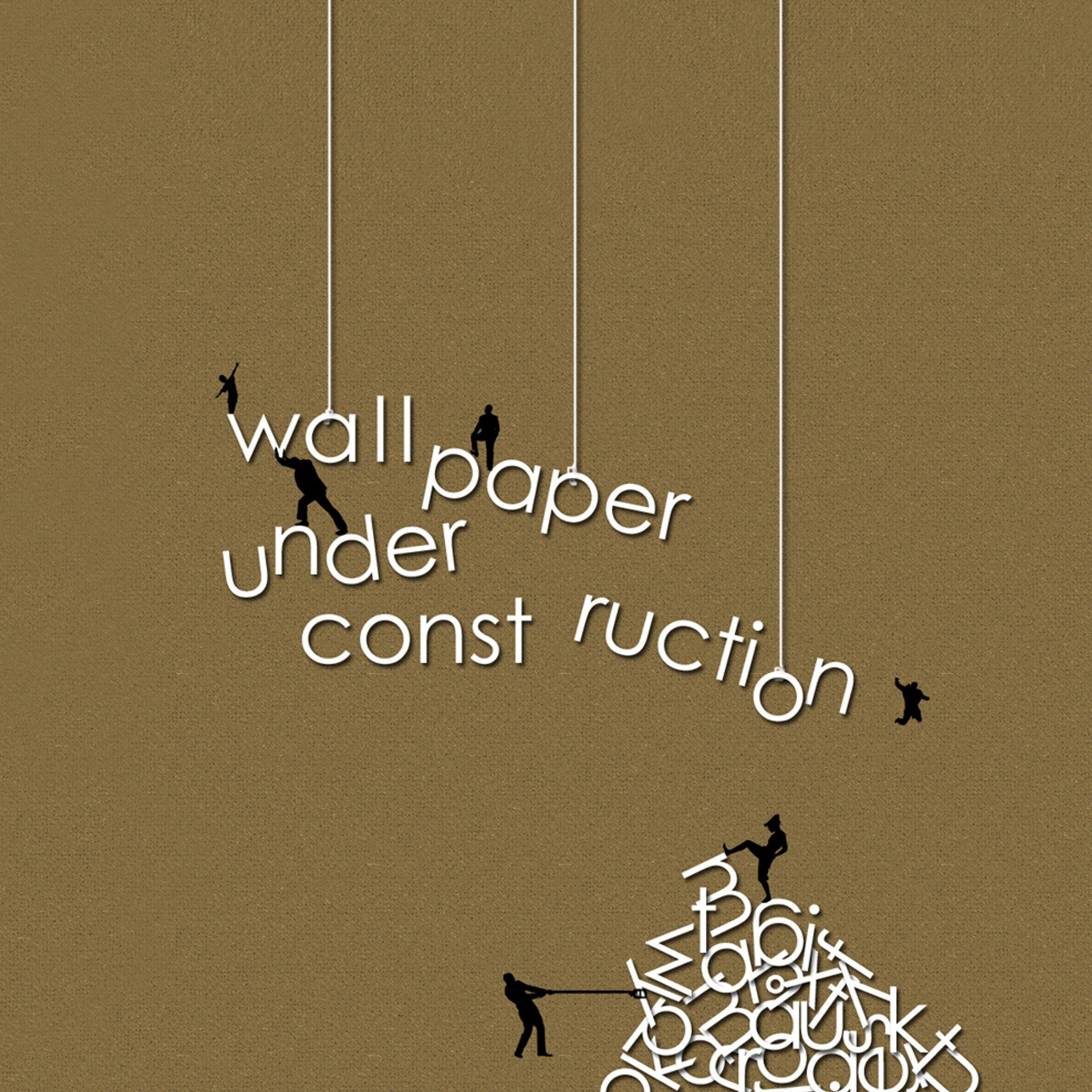 2048x2048 Wallpaper under construction. Tap to see more funny April Fools wallpapers,  backgrounds, fondos