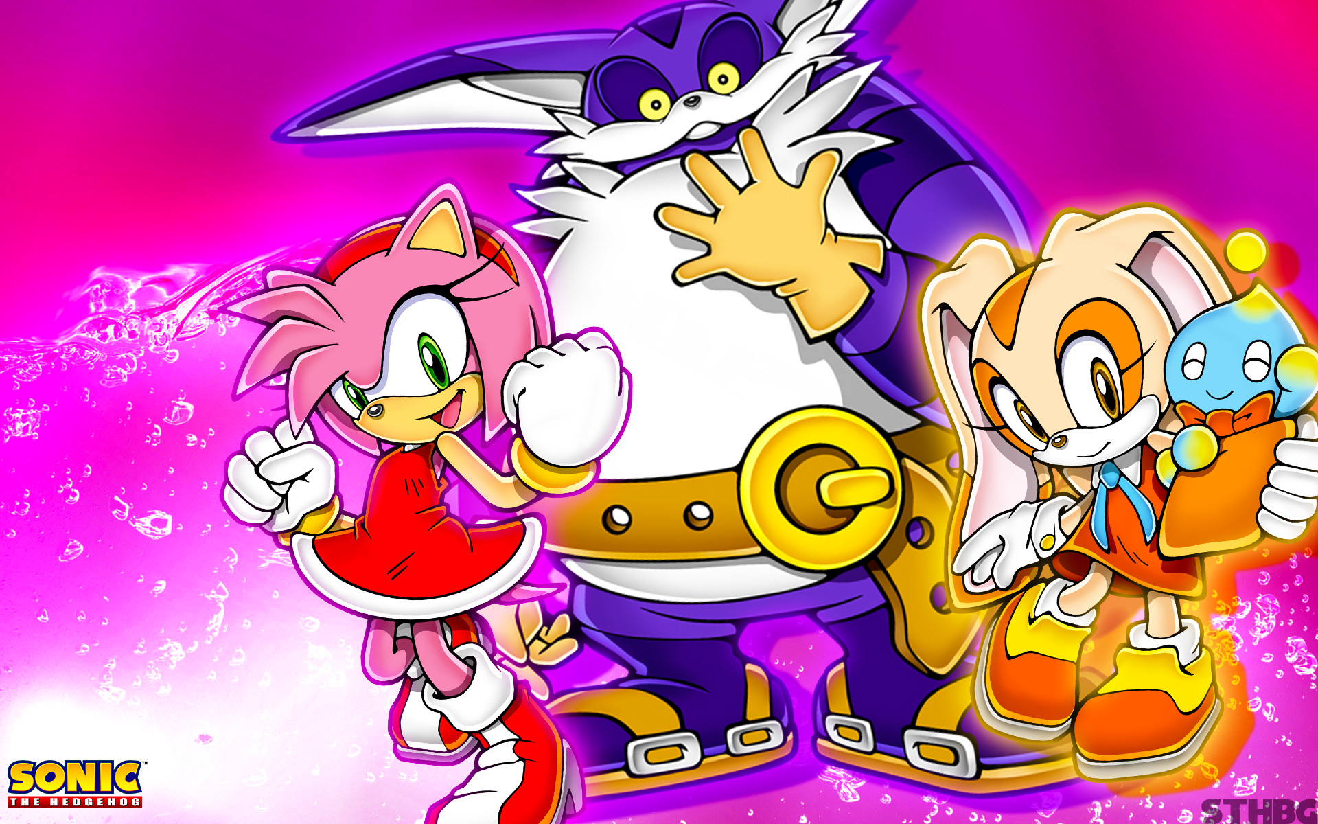 Amy Rose  Wallpaper and Scan Gallery  Minitokyo